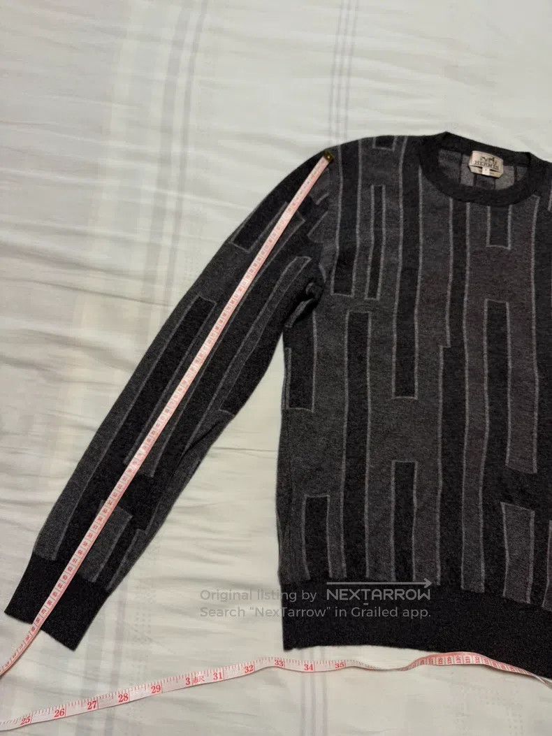 Hermes Hermes Goat fleece sweater, thick, 100% goat fleece Size US S / EU 44-46 / 1 - 6 Thumbnail
