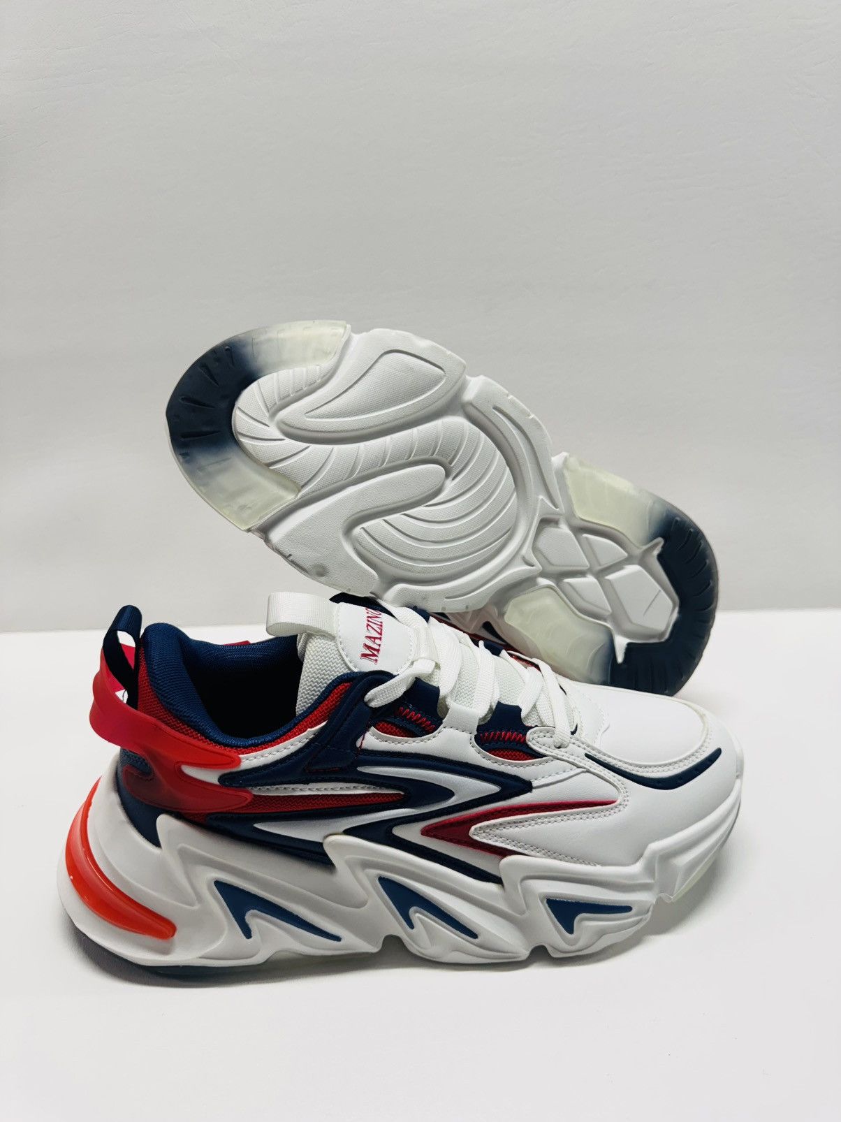 Other Mazino Zulu-007 White/Red/Navy Size US 10 / EU 43 - 1 Thumbnail