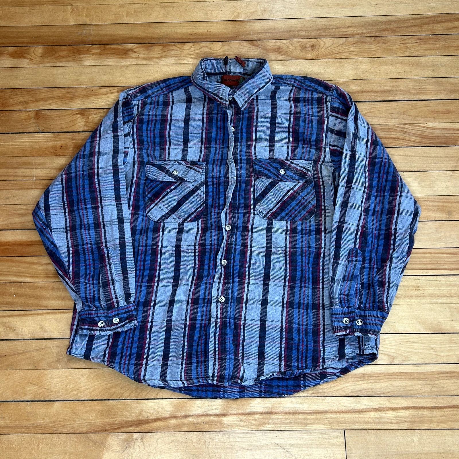 Fieldmaster Field Master Blue Flannel Made in USA Size US L / EU 52-54 / 3 - 1 Thumbnail