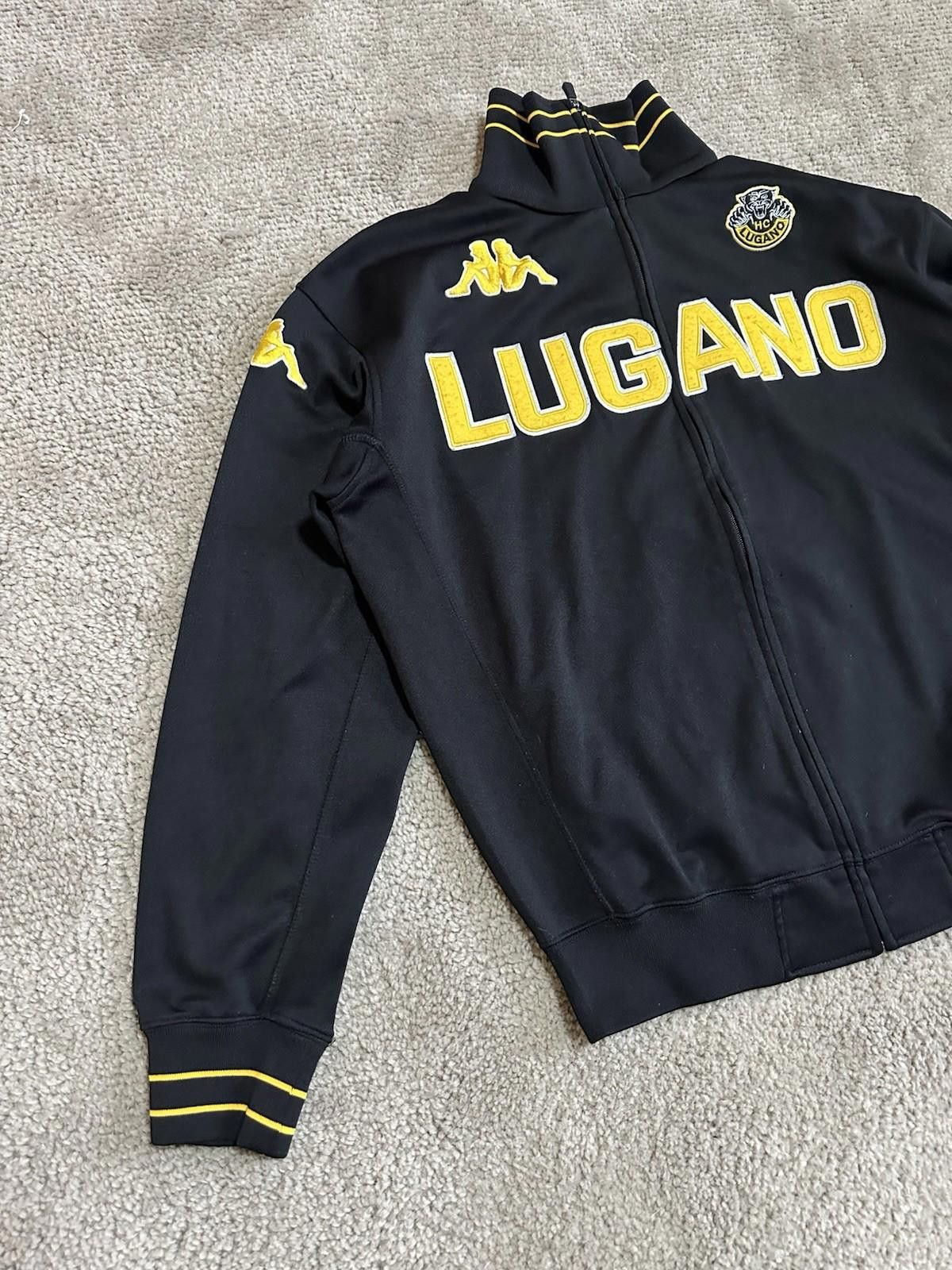 Kappa HC LUGANO ICE HOCKEY CLUB TRACK TOP JACKET KAPPA BLACK XL Size US XL / EU 56 / 4 - 2 Thumbnail