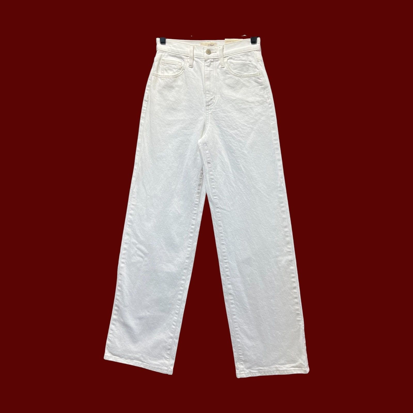 Other Universal Thread-Womens High-Rise Wide Leg Pants-Fitted At H Size 24" / US 00 / IT 34 - 1 Thumbnail