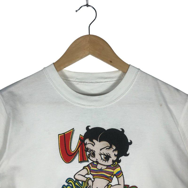Cartoon Network Vtg 90s Betty Boot " U May B da Man, But I'm da Women" Tee Size S / US 4 / IT 40 - 2 Thumbnail