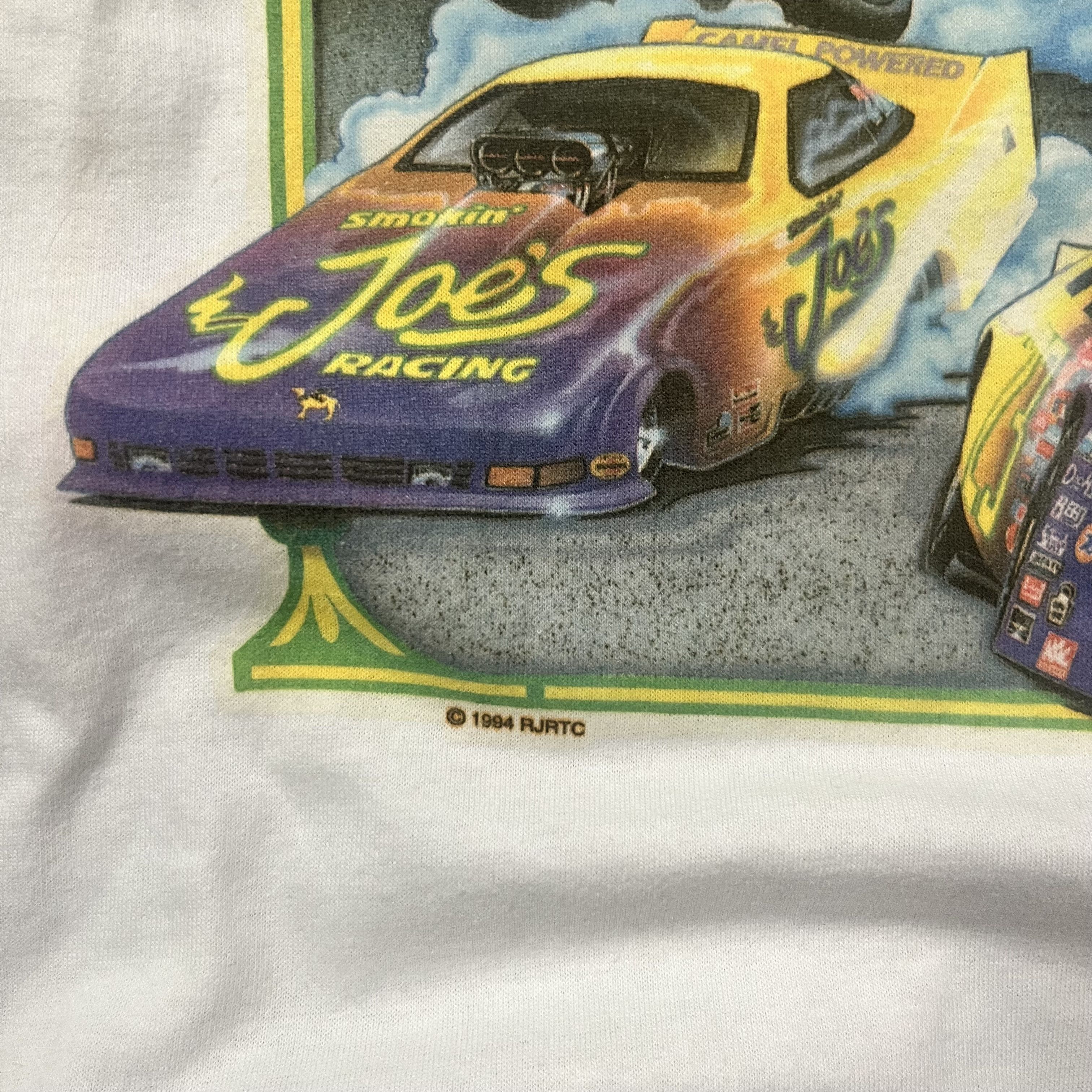 Camel × NASCAR × Vintage Crazy VTG Y2k Camel Racing Shirt Size US L / EU 52-54 / 3 - 3 Thumbnail