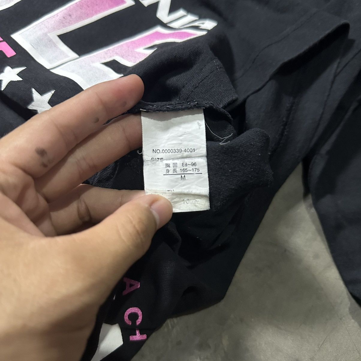 Japanese Brand JAPANESE Y2K BODY GLOVE POEM LONGSLEEVE HYSTERIC LGB STYLE Size US M / EU 48-50 / 2 - 10 Thumbnail