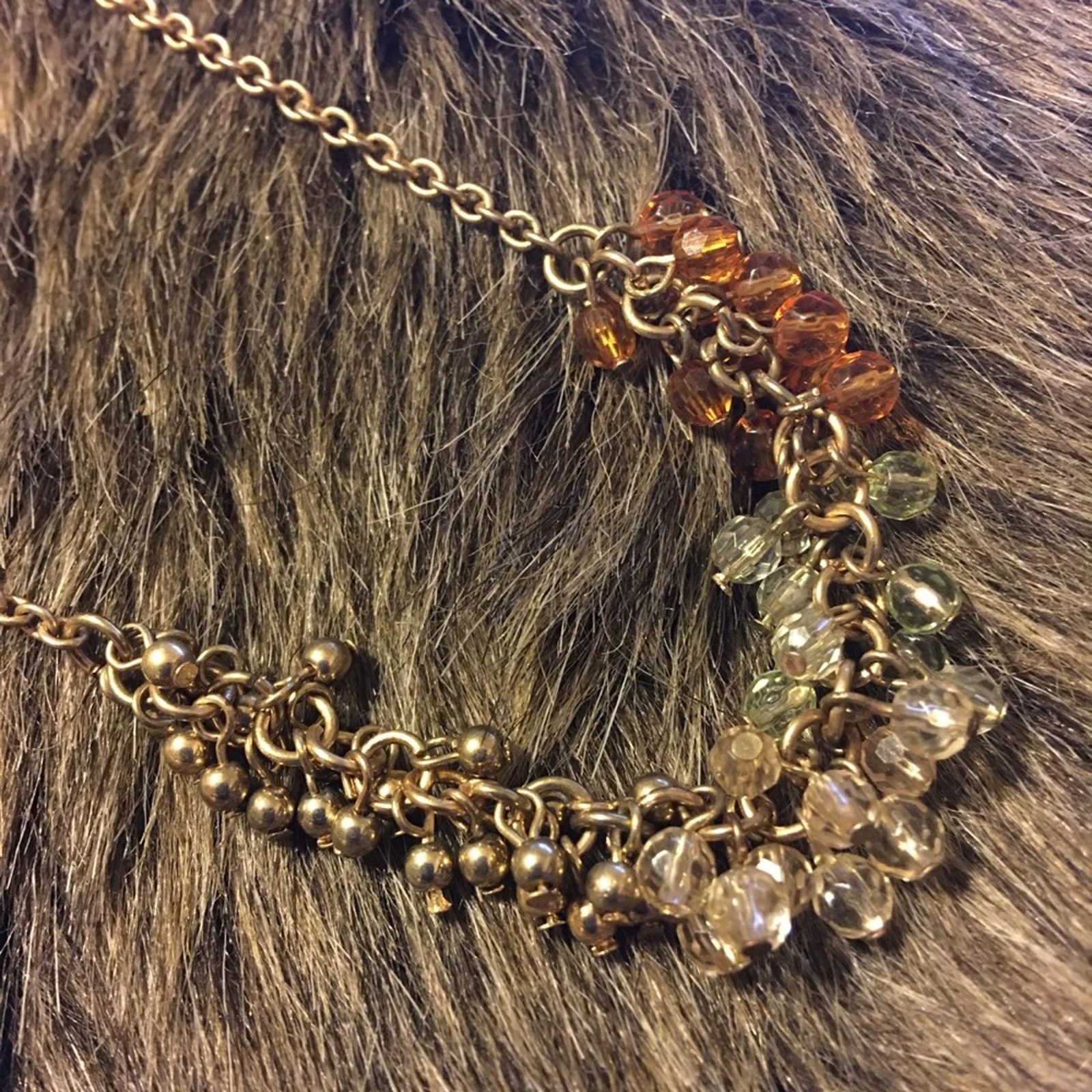 Coldwater Creek Coldwater Creek gold tone dangle bead necklace Size ONE SIZE - 6 Thumbnail