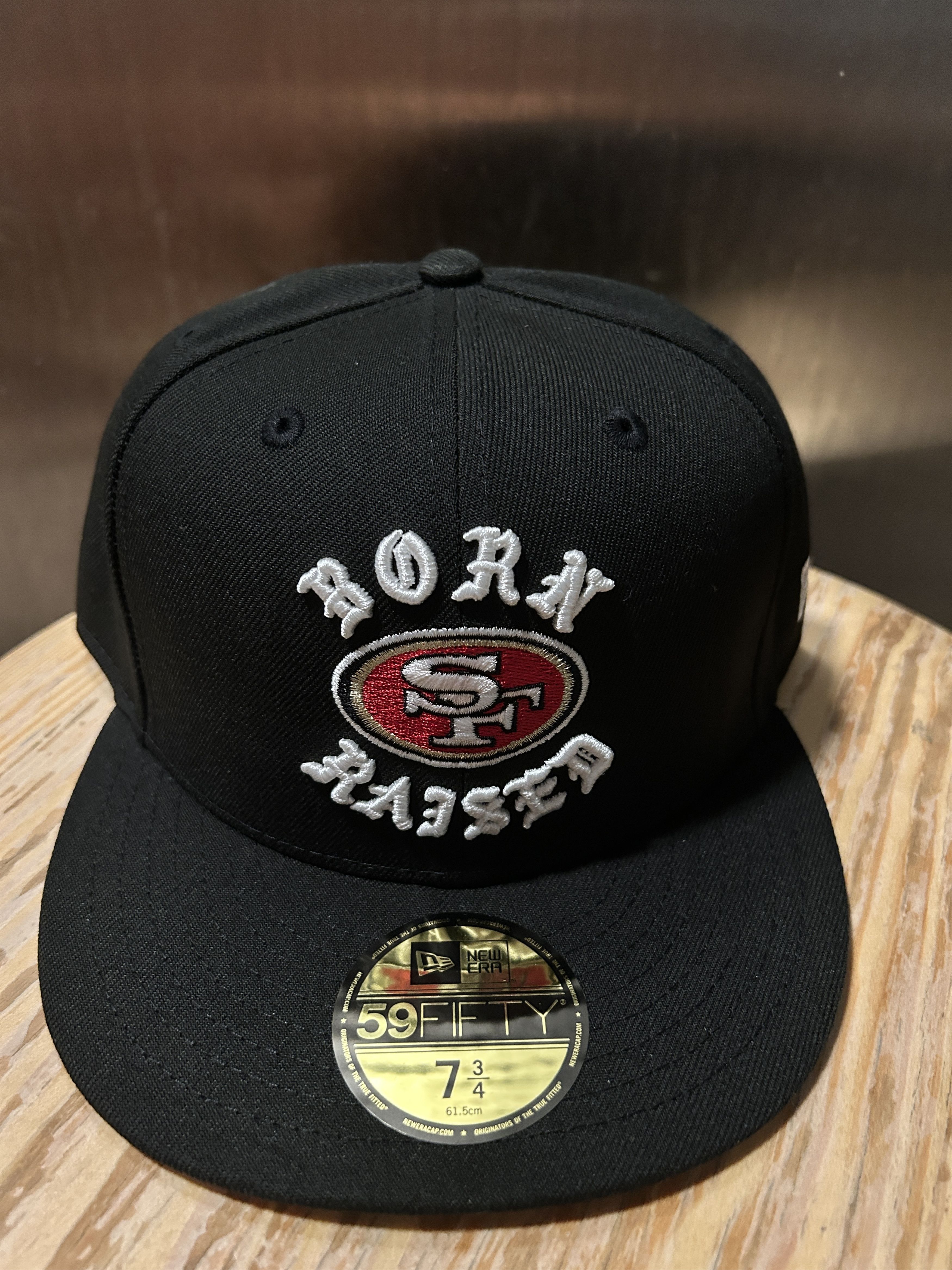 キャップ BORN x RAISED + 49ERS ROCKER FITTED BORN x RAISED + 49ERS ROCKER FITTED キャップ
