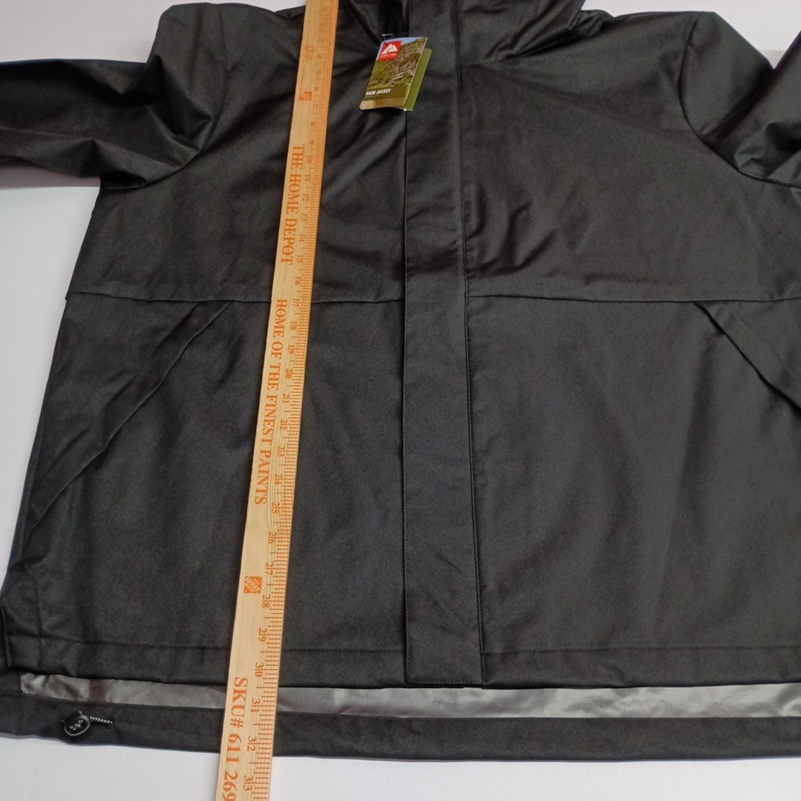 Other Ozark Trail Rain Jacket Men's Size 2XL Black Waterproof Hood Size US XXL / EU 58 / 5 - 7 Thumbnail