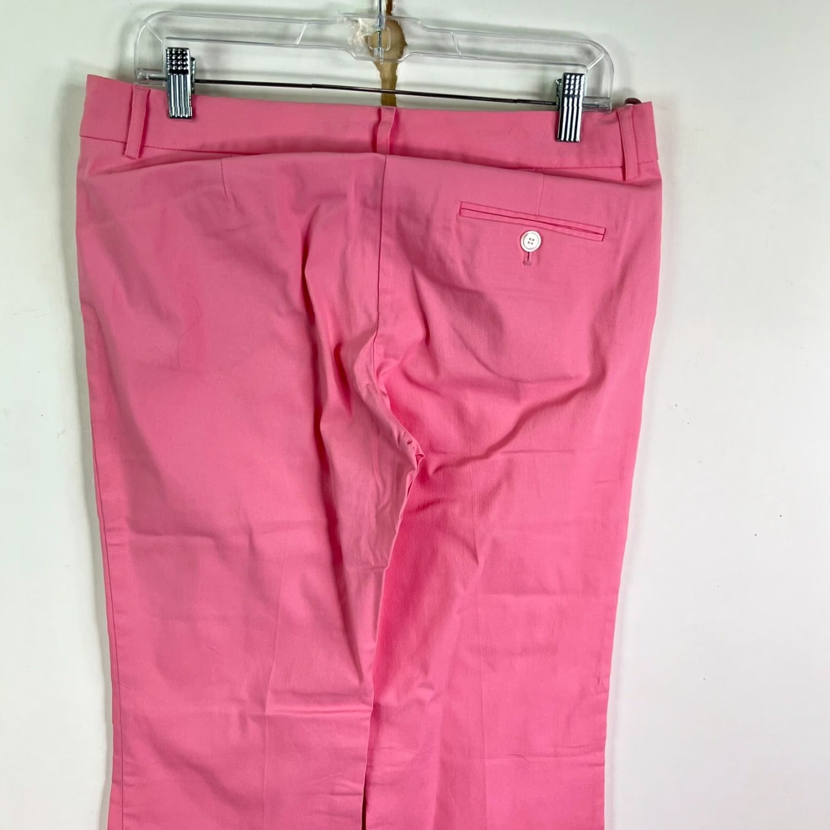 Vintage VINTAGE The Limited Drew Fit Wide Leg Pants Womens Size 8 Pink Stretch Twill 32X32 Preppy 80s 90s Size 30" / US 8 / IT 44 - 4 Thumbnail