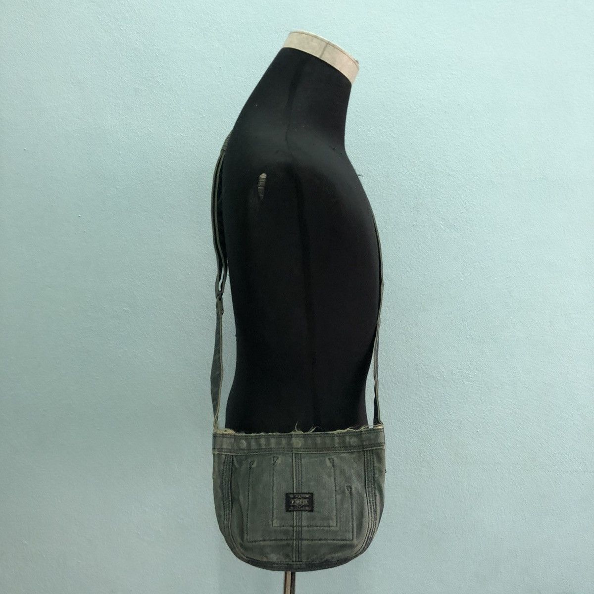 Porter ‼️YES‼️ PORTER DISTRESSED DENIM CROSSBODY SLING BAG Size ONE SIZE - 15 Thumbnail