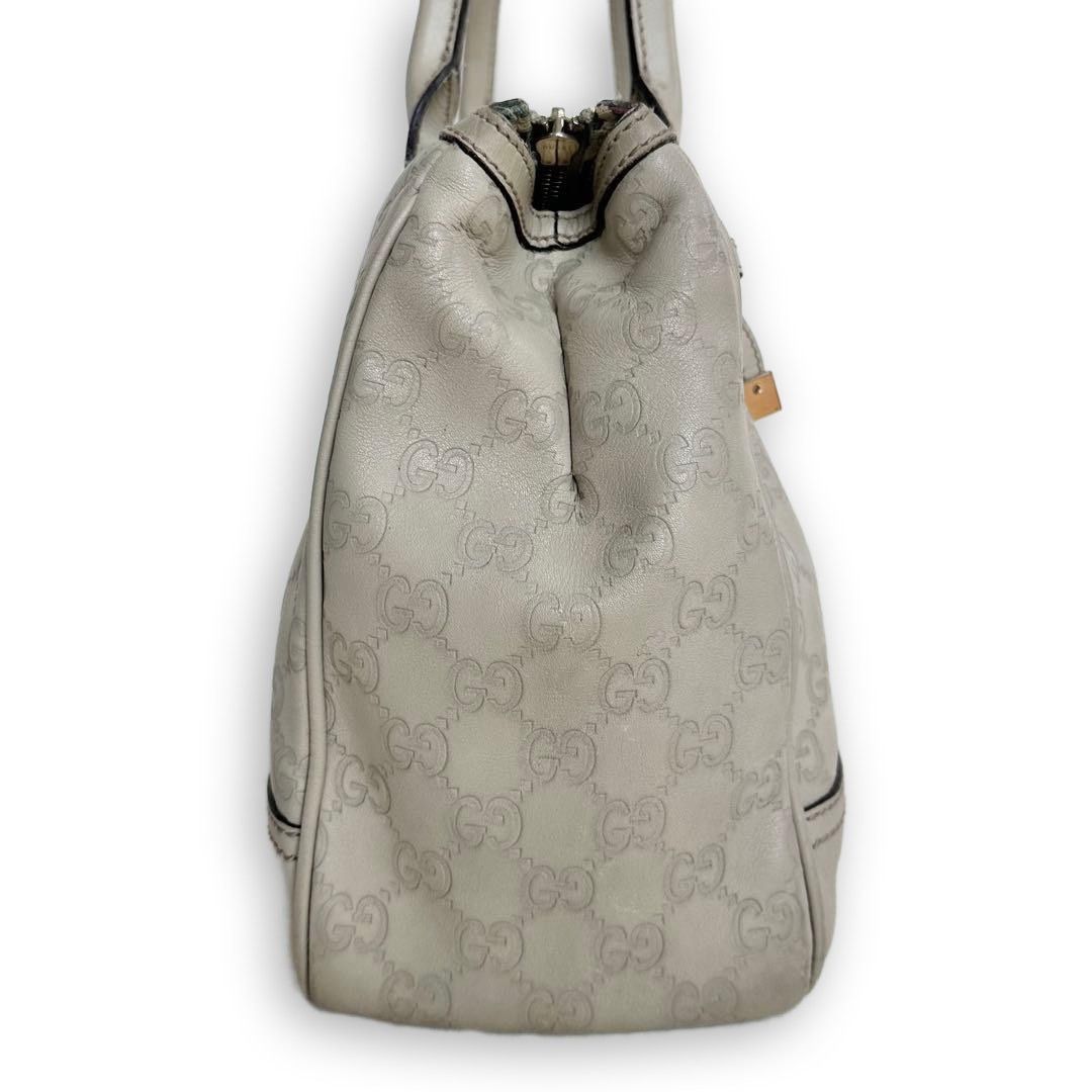Gucci GUCCI - Princy Guccissima Leather Tote Bag Beige Preloved Size ONE SIZE - 4 Thumbnail