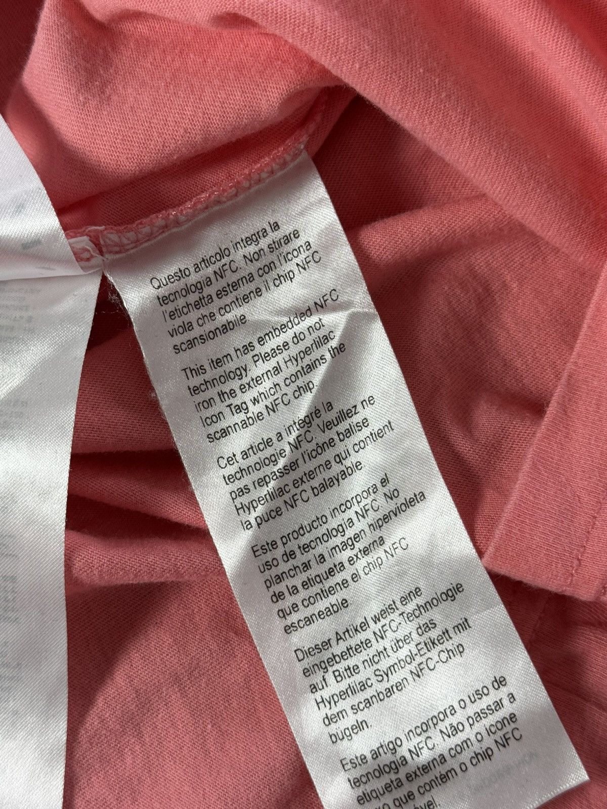 Alexander McQueen Alexander McQueen MCQ Y2K Pink Oversized T-Shirt Size S / US 4 / IT 40 - 14 Thumbnail