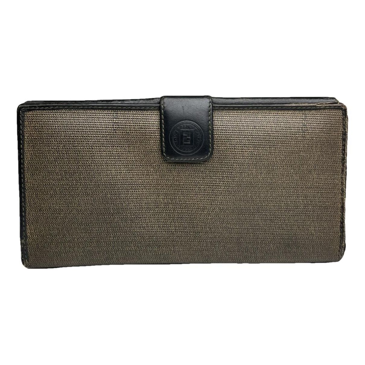 Fendi Baguette Grey Leather Wallet Size ONE SIZE - 1 Thumbnail