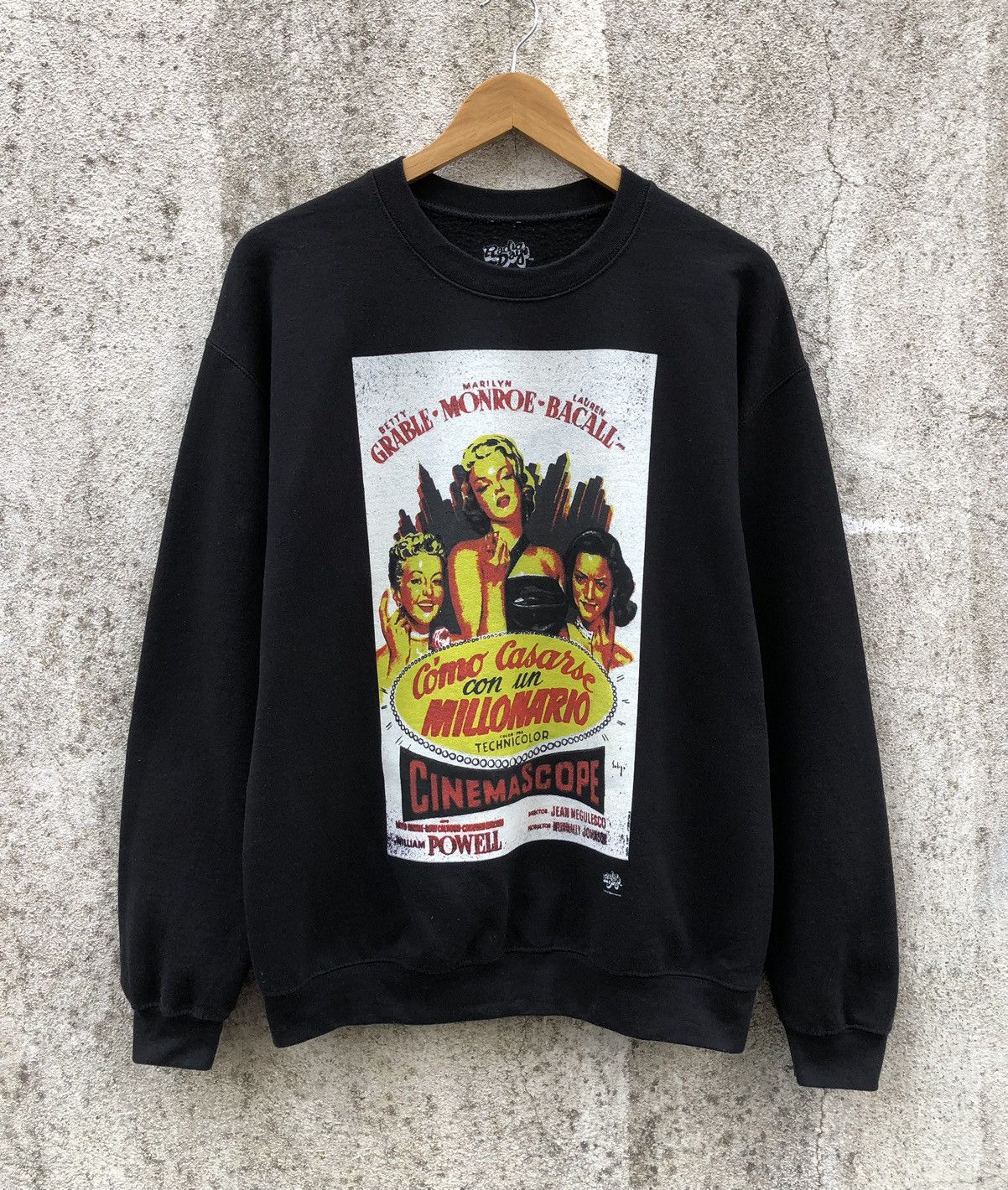 Vintage Radio Days (UN) Marilyn Monroe Crewneck Sweatshirt Size US M / EU 48-50 / 2 - 4 Thumbnail