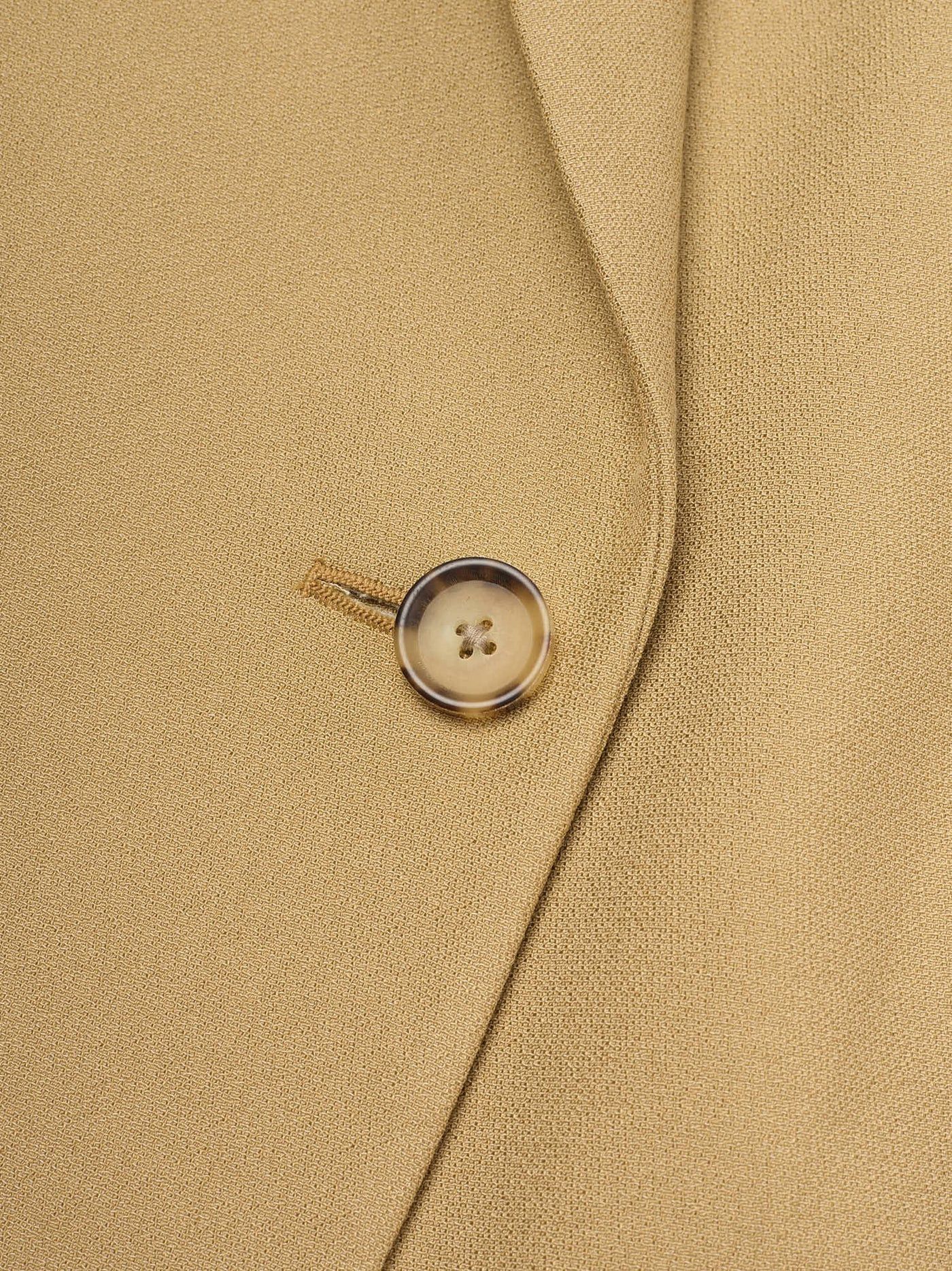 Fear of God FEAR OF GOD Tan Viscose DB Lined Suit Jacket Size 40R - 6 Thumbnail