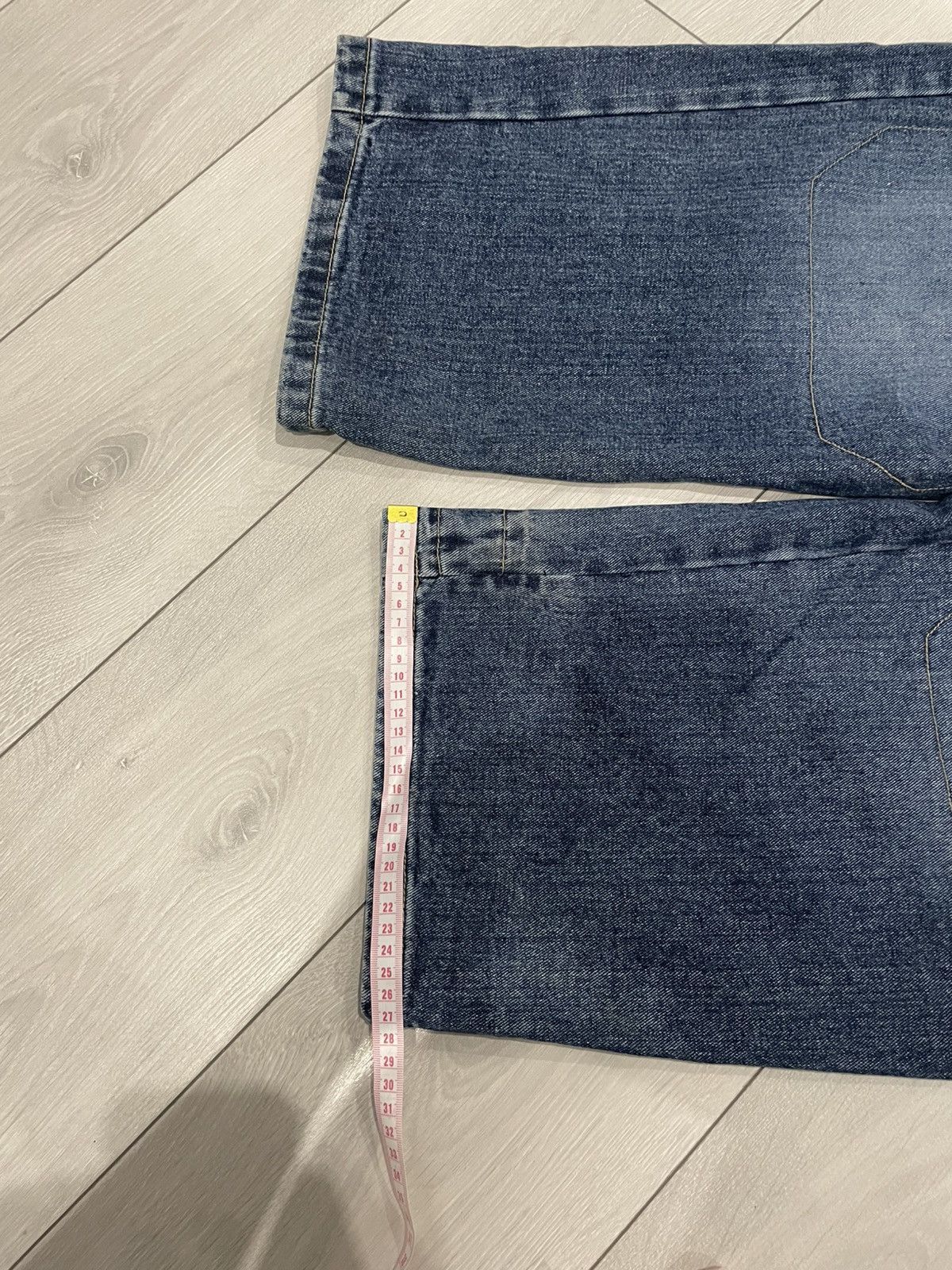 CLOSED × Marithe + Francois Girbaud 90s CARGO DENIM PANTS Y2K Marithe Francois Girbaud Jeans OLD Size US 40 / EU 56 - 15 Thumbnail