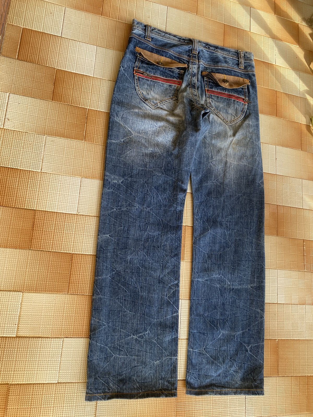 PPFM Japanese unbrand straight cut denim Size US 32 / EU 48 - 9 Thumbnail