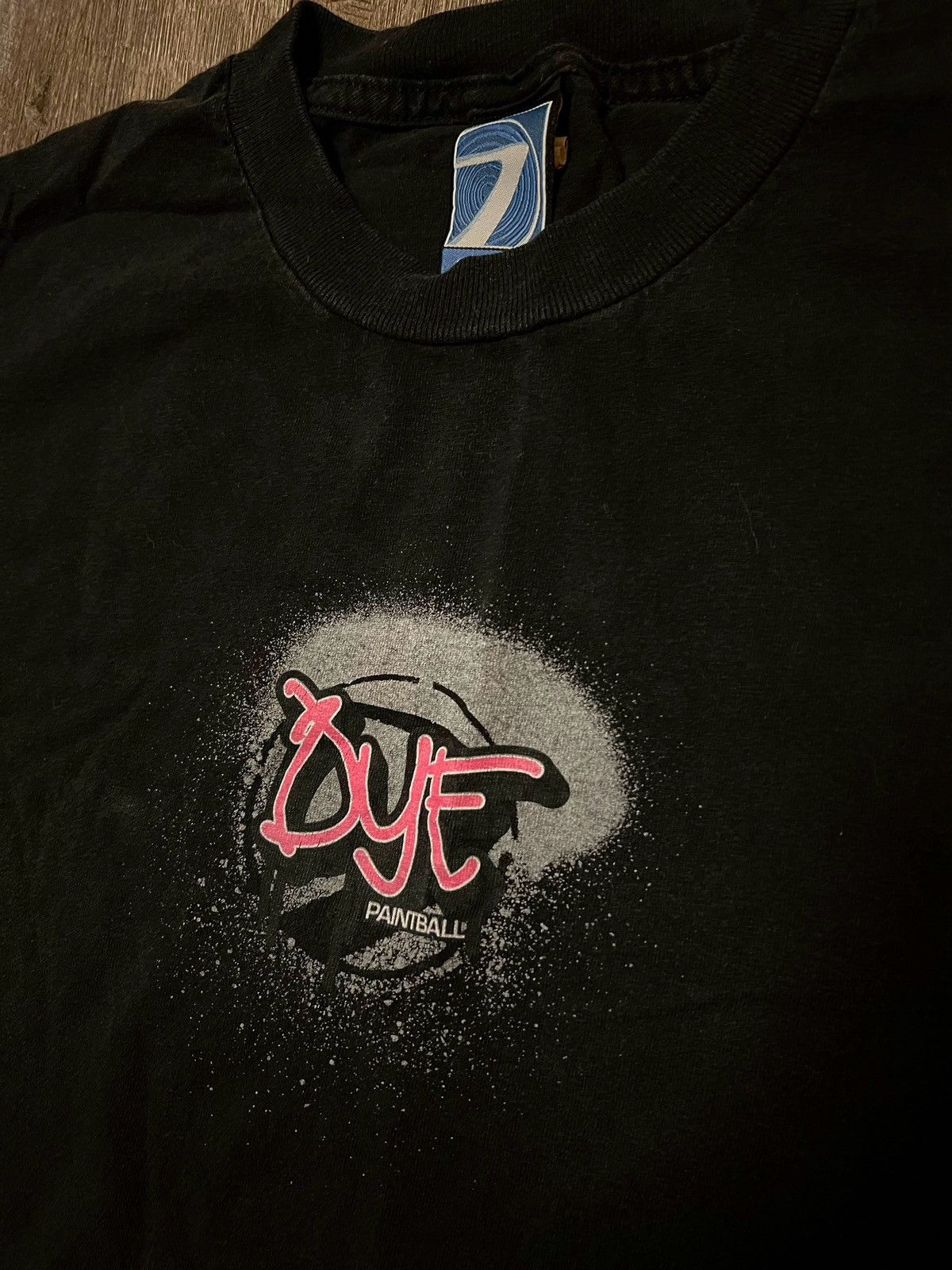 Vintage Vintage Dye Paintball Shirt size Medium 21x28 Size US M / EU 48-50 / 2 - 2 Thumbnail