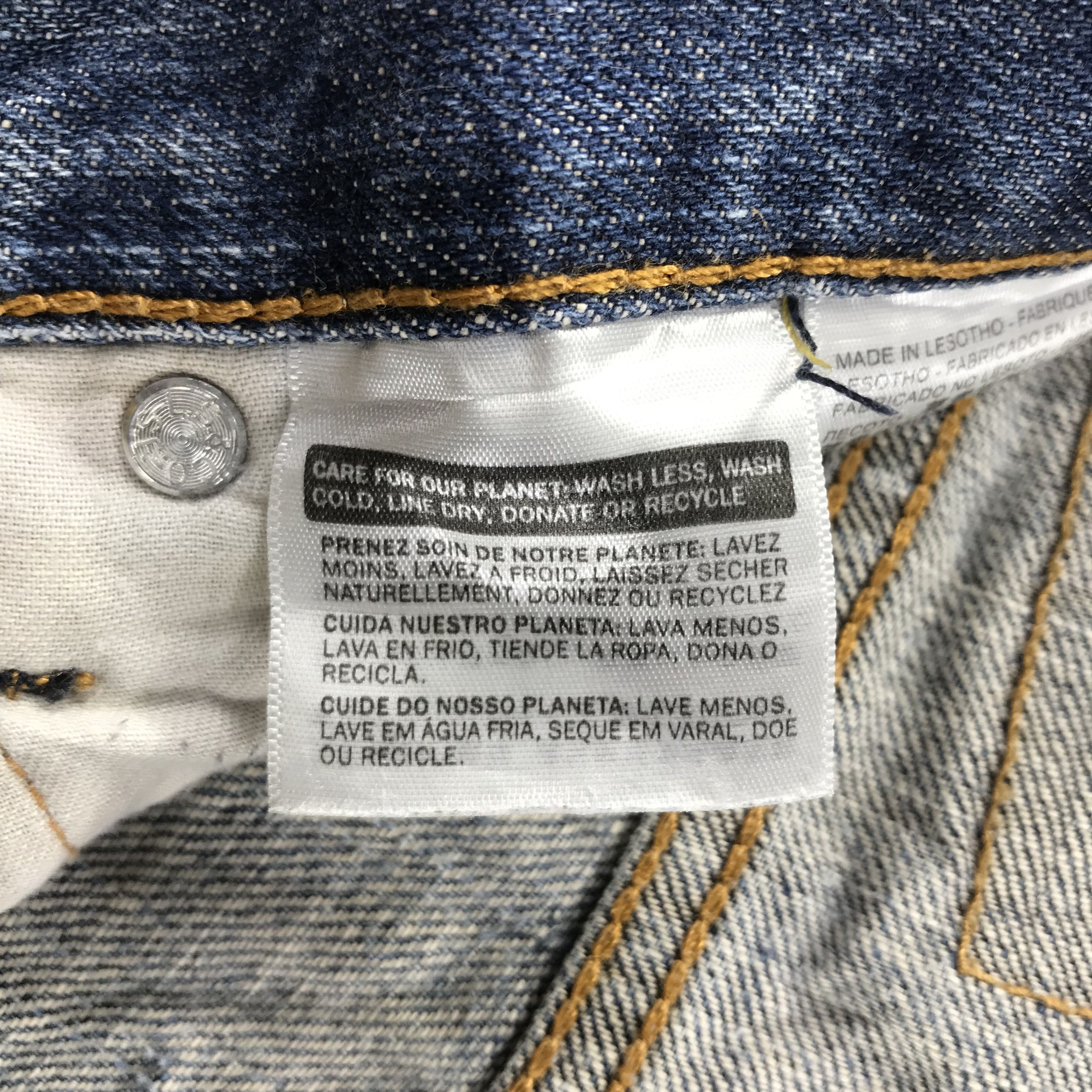 Levi's Levis 559 Jeans Blue Wash Denim KJ3417 Size US 34 / EU 50 - 10 Thumbnail