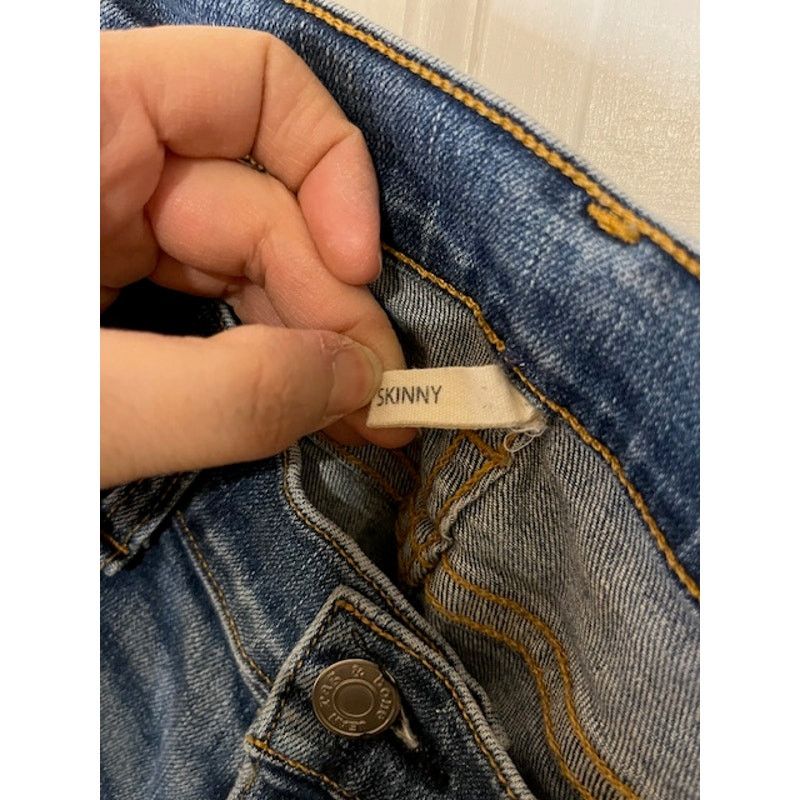 Rag & Bone Rag and Bone Skinny Distressed Blue Jeans Size 30 Size 30" / US 8 / IT 44 - 7 Thumbnail