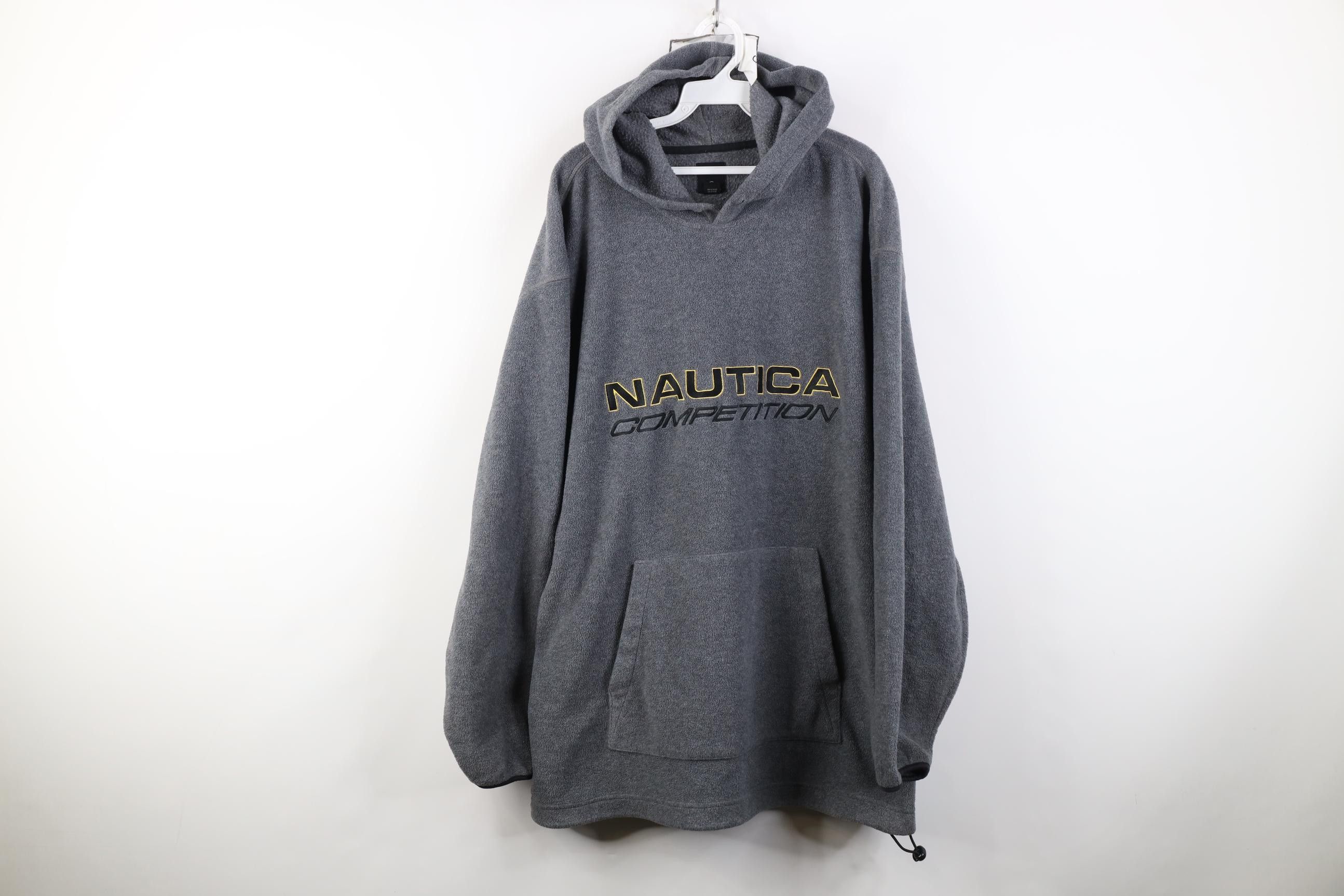 Nautica Vintage 90s Nautica Competition Hoodie Sweatshirt Gray Size US XXL / EU 58 / 5 - 1 Thumbnail