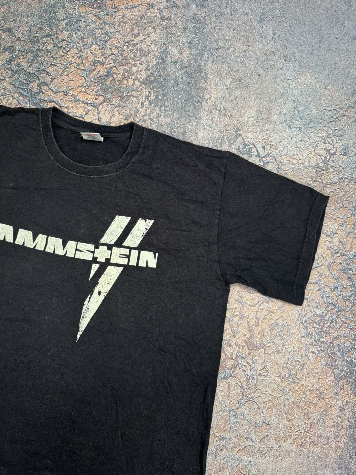 Band Tees Rare Vintage Y2k Rammstein Band Tee Rock Metal Classic Logo Size US L / EU 52-54 / 3 - 8 Thumbnail