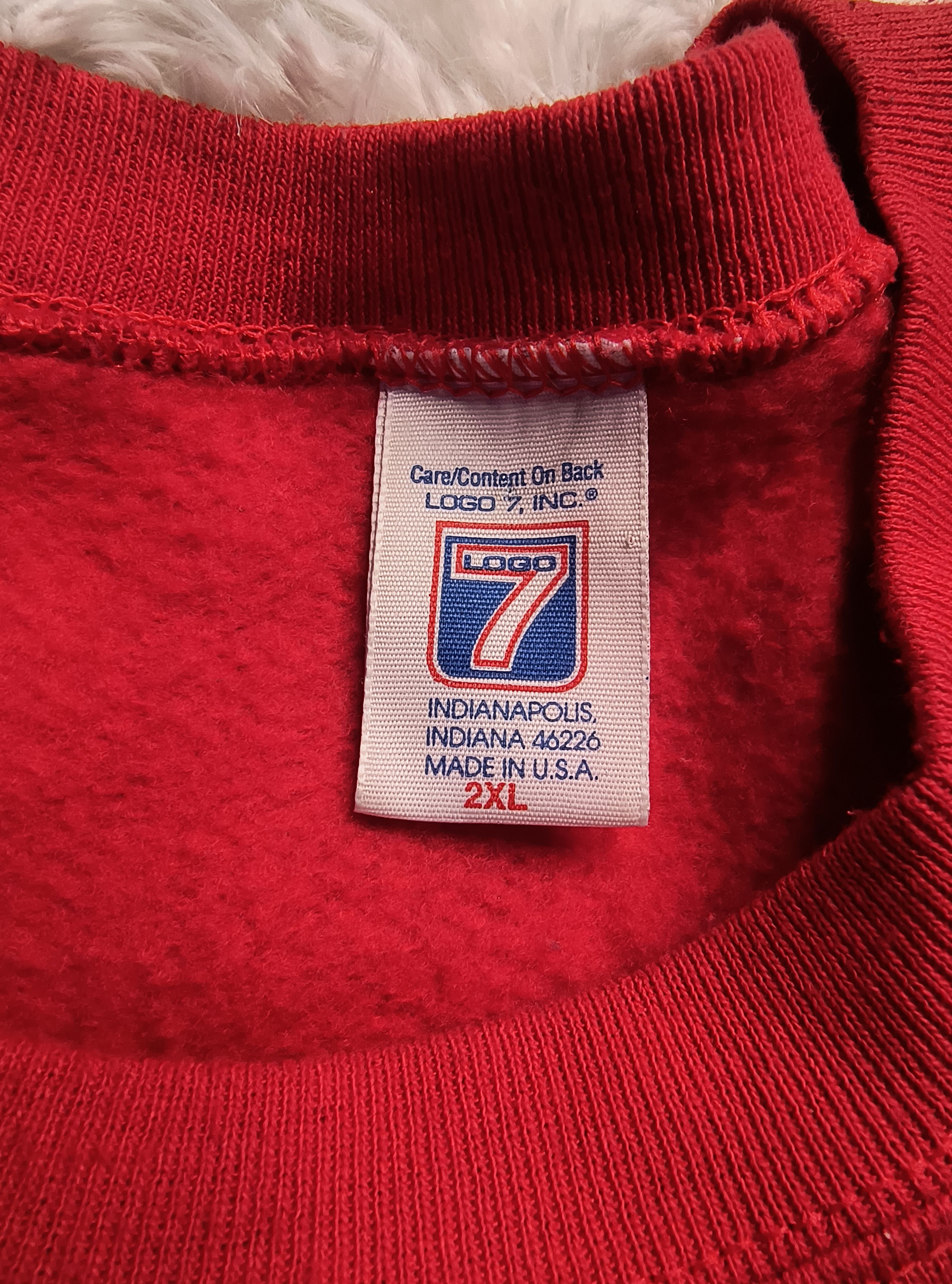 Logo 7 Vintage NBA Chicago bulls crewneck sweatshirt Size US XXL / EU 58 / 5 - 5 Thumbnail