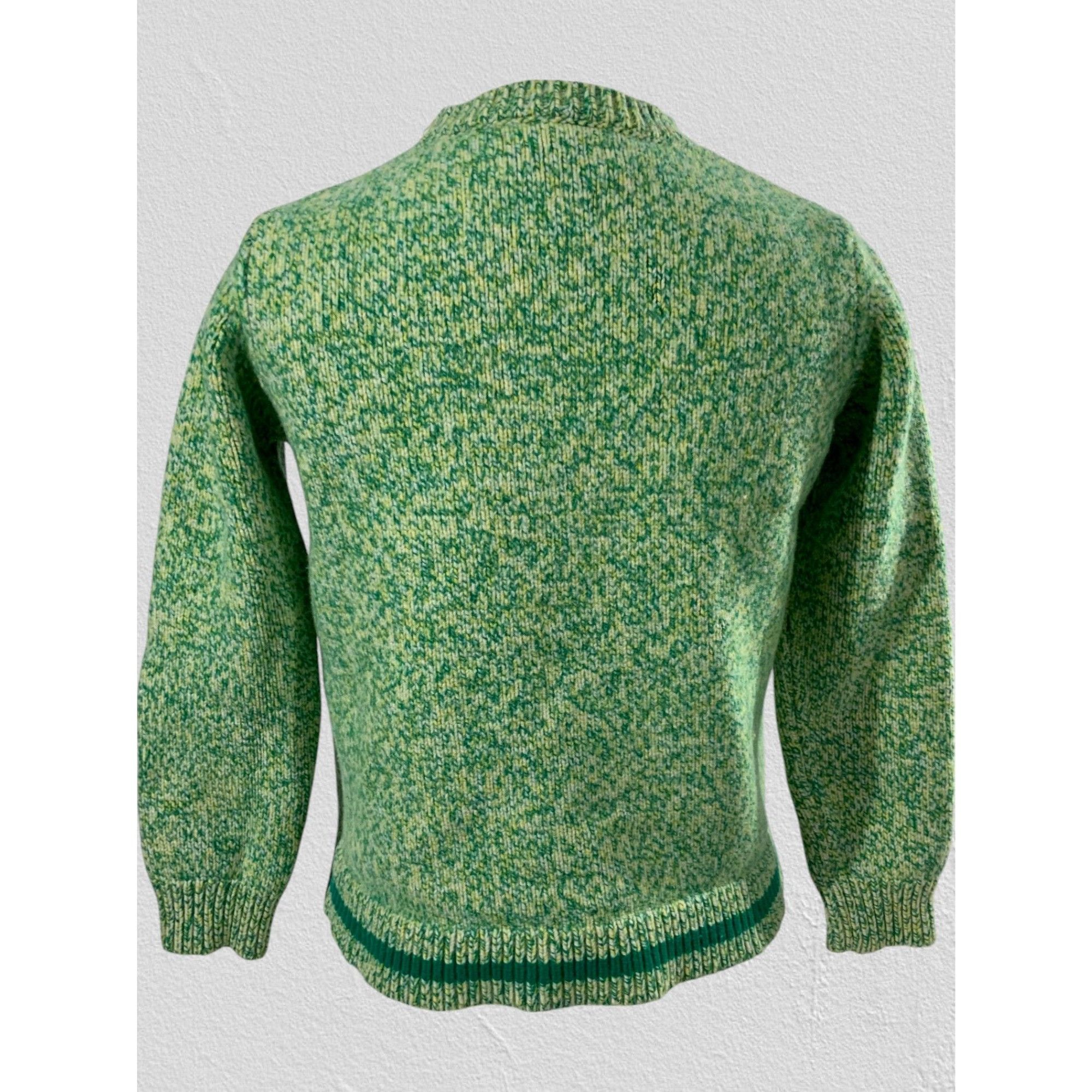 CHINTI & PARKER Chinti & Parker Cropped Green Love Merino Wool Sweater Small Size S / US 4 / IT 40 - 6 Thumbnail