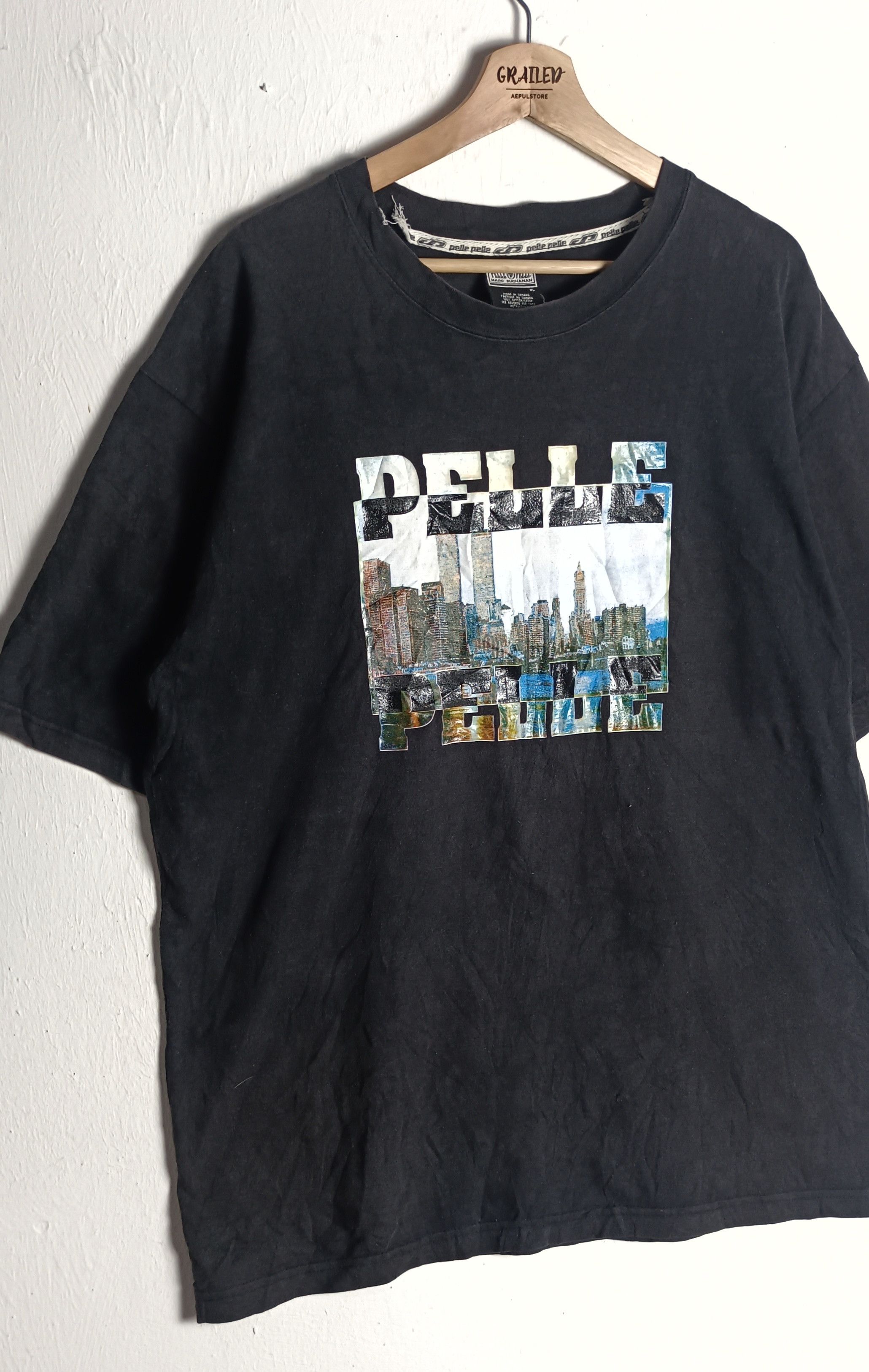 Pelle Pelle × Vintage Vintage💥Pelle Pelle Marc Buchanan New York Skyline Size US XL / EU 56 / 4 - 3 Thumbnail