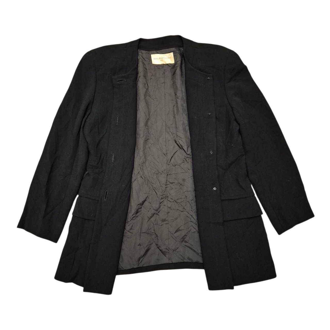 Balenciaga Vintage balenciaga blazer Size L / US 10 / IT 46 - 2 Thumbnail