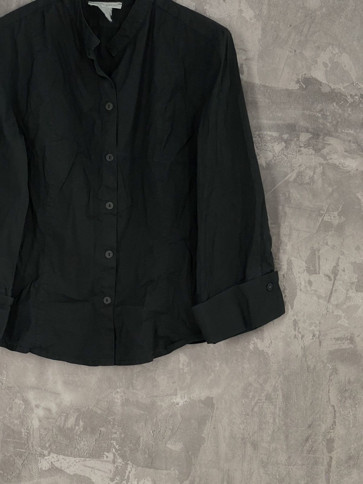 Sarah Pacini × Vintage Sarah Pacini asymmetric blouse Flared sleeve vintage 90s Size M / US 6-8 / IT 42-44 - 6 Thumbnail