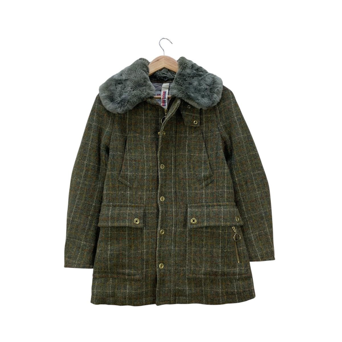 Harris Tweed 🔥Harris tweed Fieldcoat Jacket Size S / US 4 / IT 40 - 1 Thumbnail