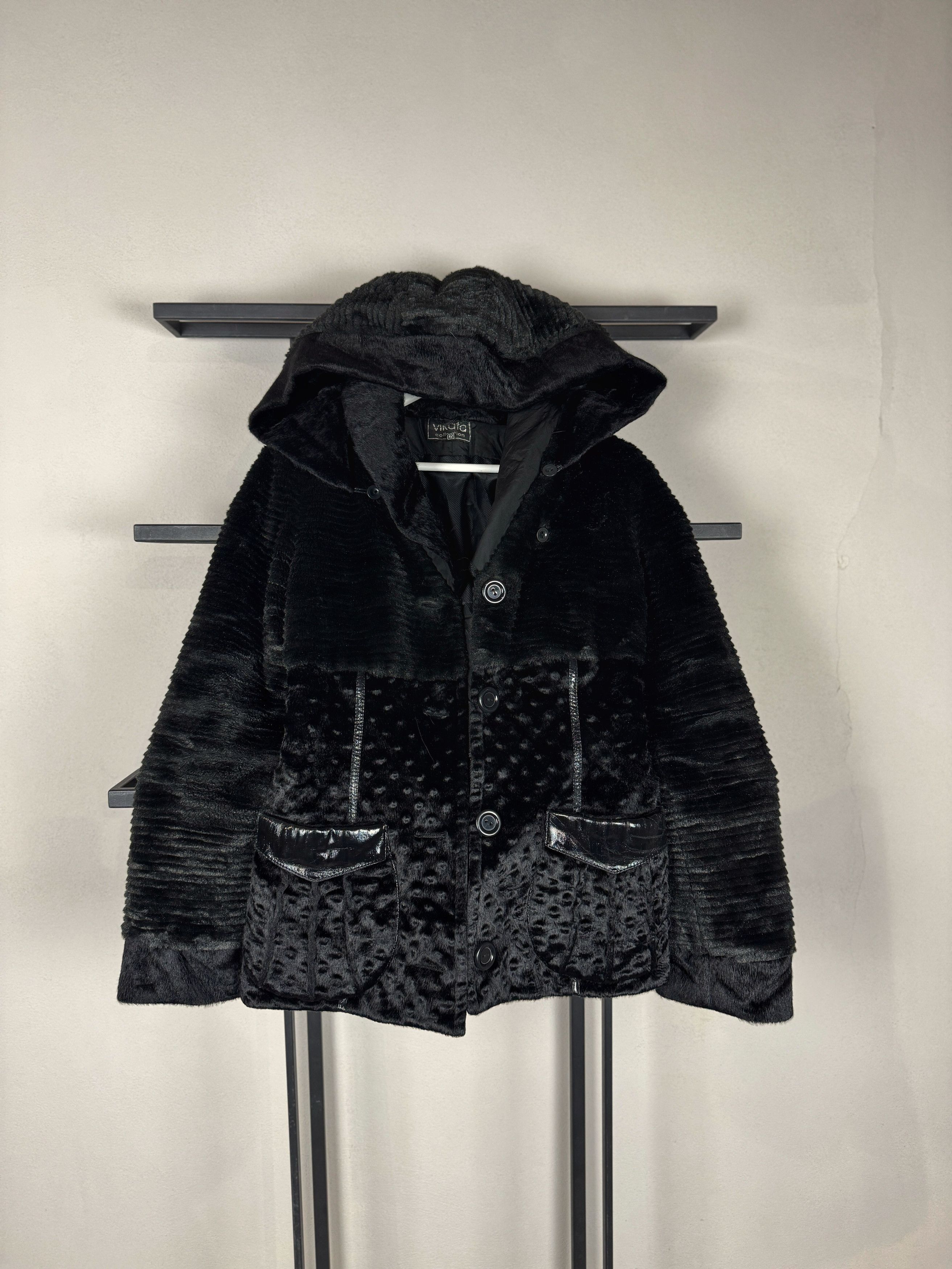 Issey Miyake Streetwear Japanese Luxury Real Fur Hooded Cargo Jacket 90s Size US S / EU 44-46 / 1 - 5 Thumbnail