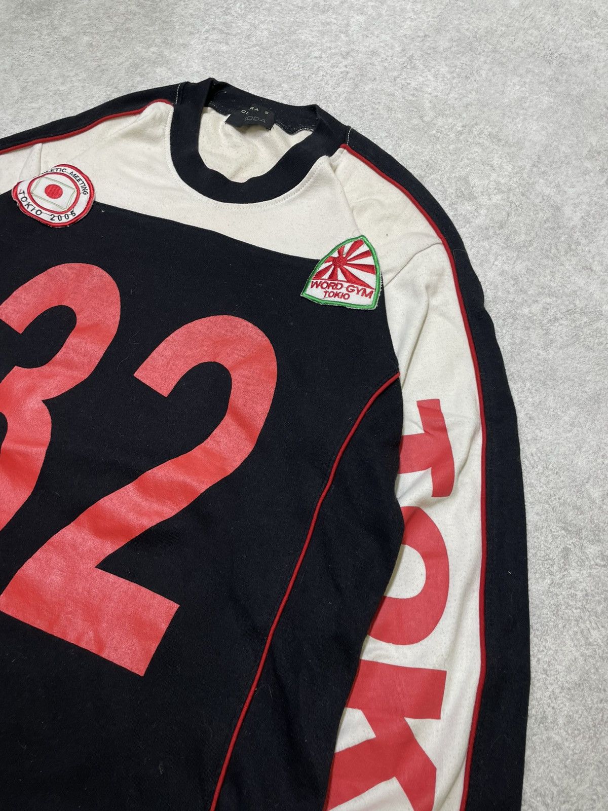 Japanese Brand Y2K Tokyo Japan Racing Jersey #32 Streetwear Size US L / EU 52-54 / 3 - 3 Thumbnail