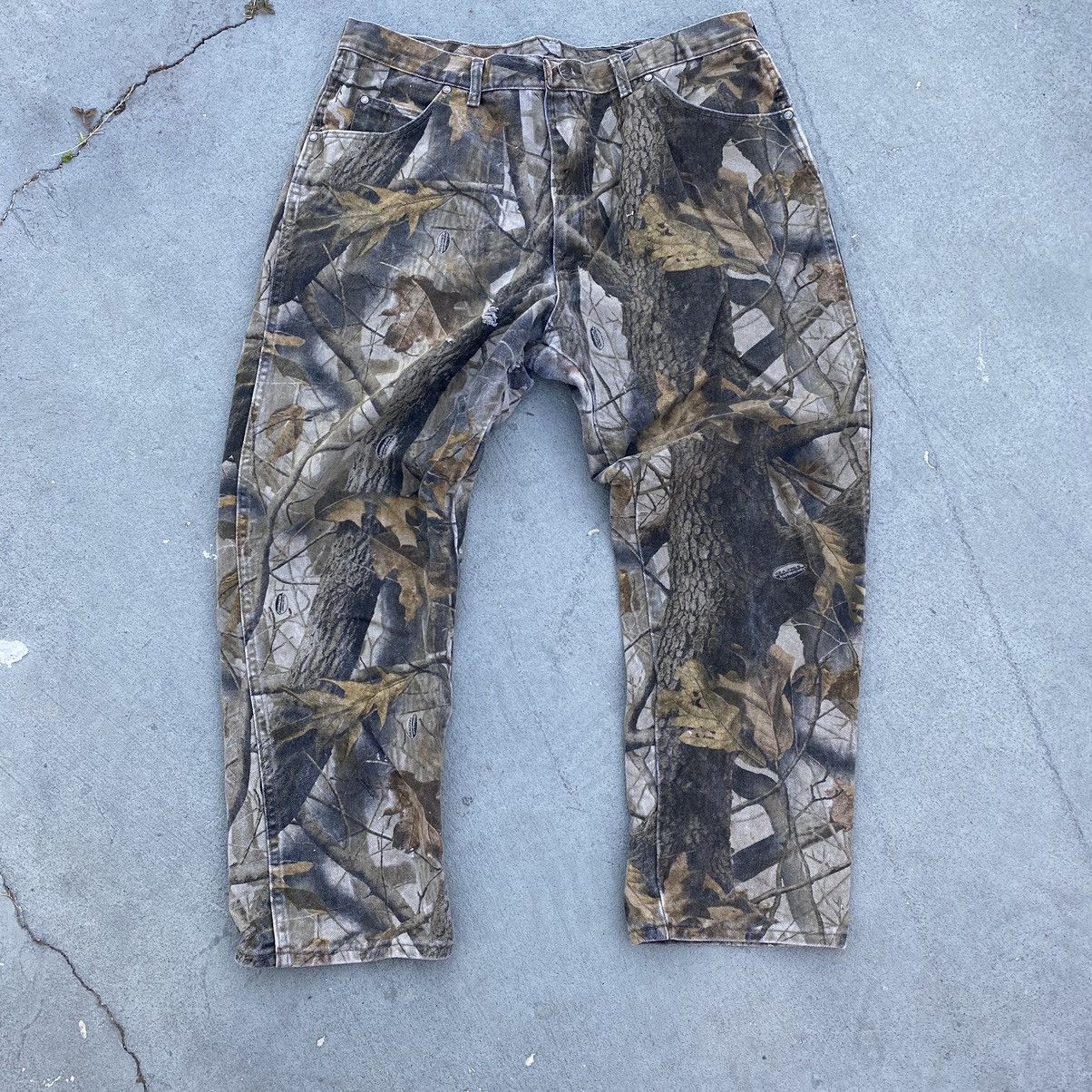 Dickies × Streetwear × Vintage Dickies Double Knee Real Tree Camo
