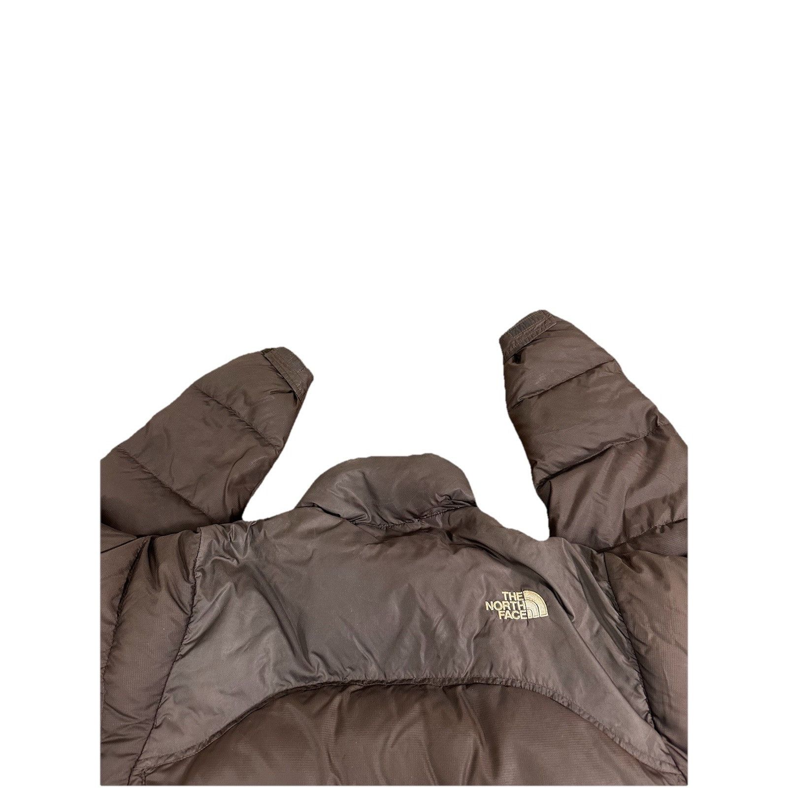 The North Face Vintage THE NORTH FACE Brown Nuptse 700 Goose Down Puffer Co Size S / US 4 / IT 40 - 7 Thumbnail