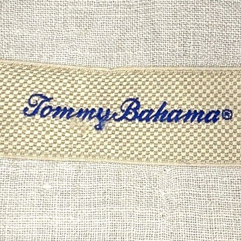 Tommy Bahama VINTAGE Tommy Bahama Silk Blend Shirt Button Up Mens XL Blue Maroon Plaid Flap Pocket Size US XL / EU 56 / 4 - 4 Thumbnail