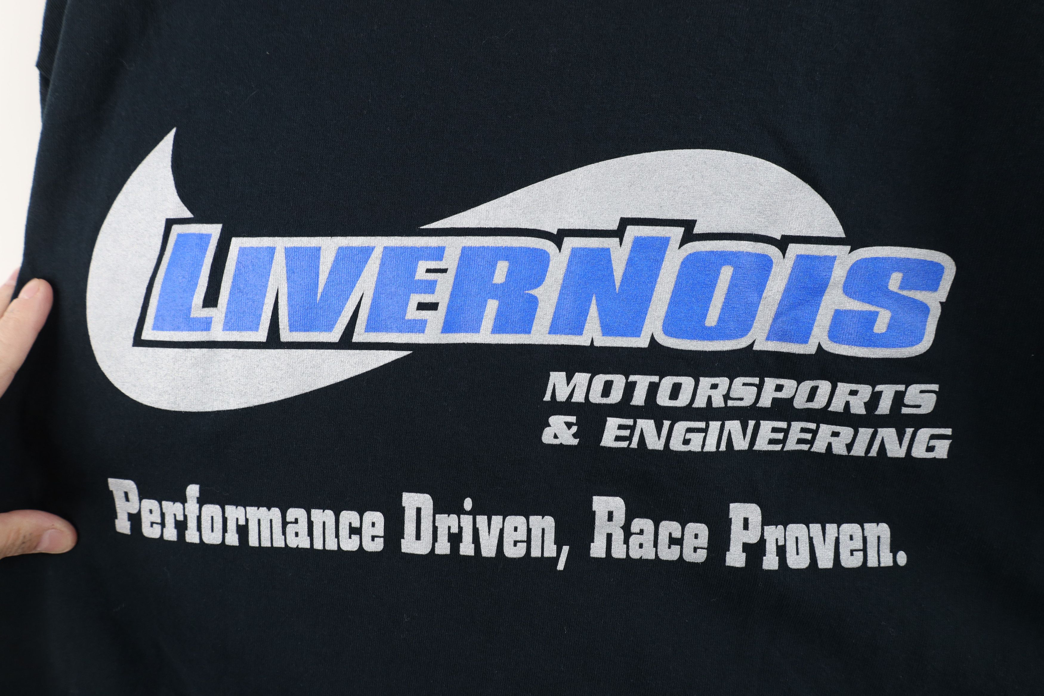 Vintage Vintage Y2K Livernois Motorsports Engineering Race T-Shirt Size US L / EU 52-54 / 3 - 11 Thumbnail