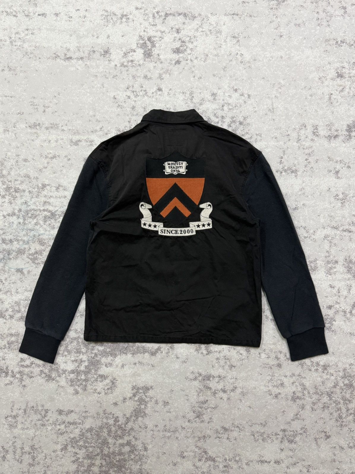 MOUSSY Moussy shirt jacket mixed material with tiger embroidered Size S / US 4 / IT 40 - 11 Thumbnail