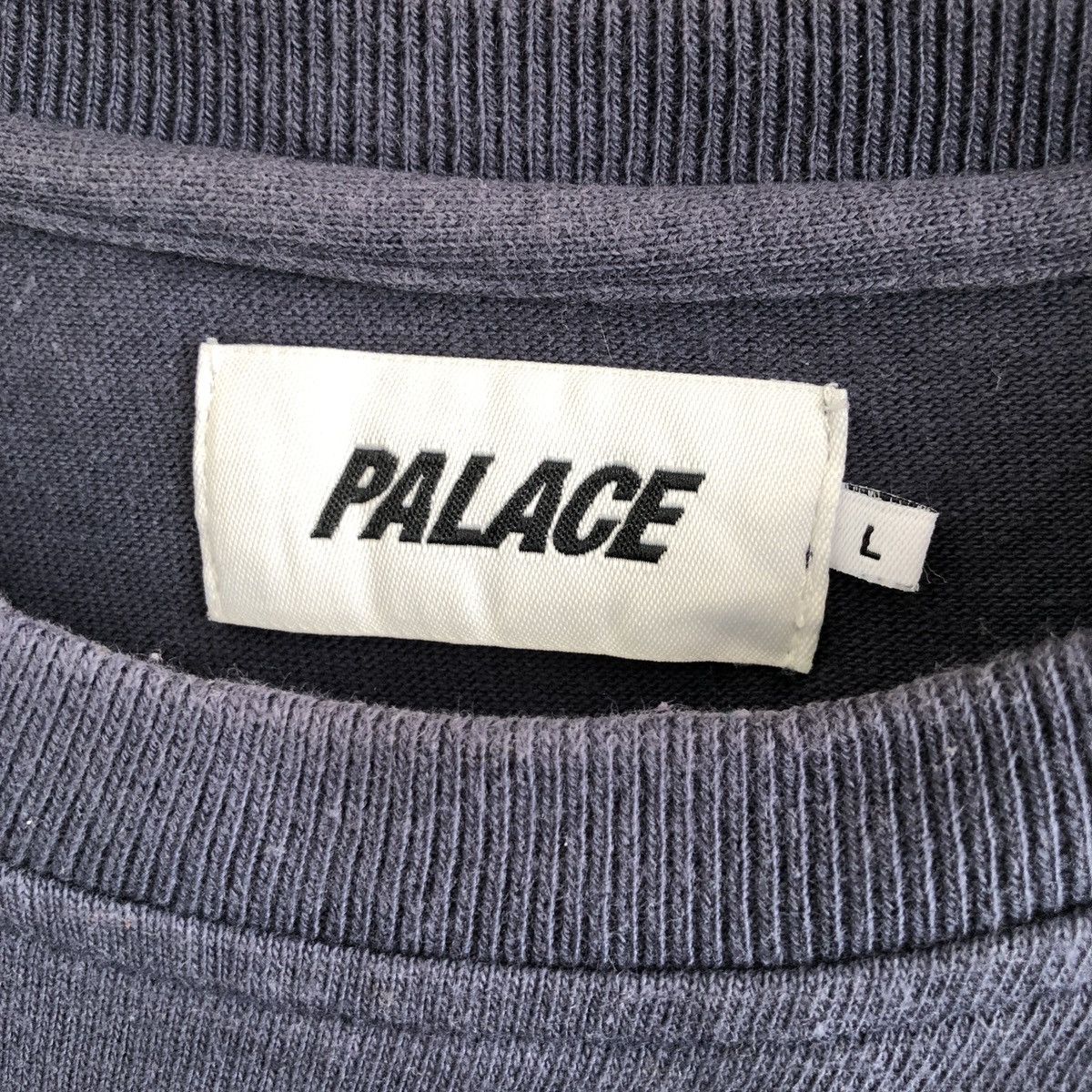Palace × Vintage Y2k PALACE CENTER LOGO SWEATER Size US L / EU 52-54 / 3 - 3 Thumbnail