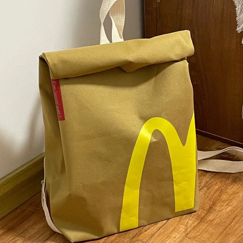 Other McDonalds Bag Nylon Printed Backpack Size ONE SIZE - 1 Thumbnail