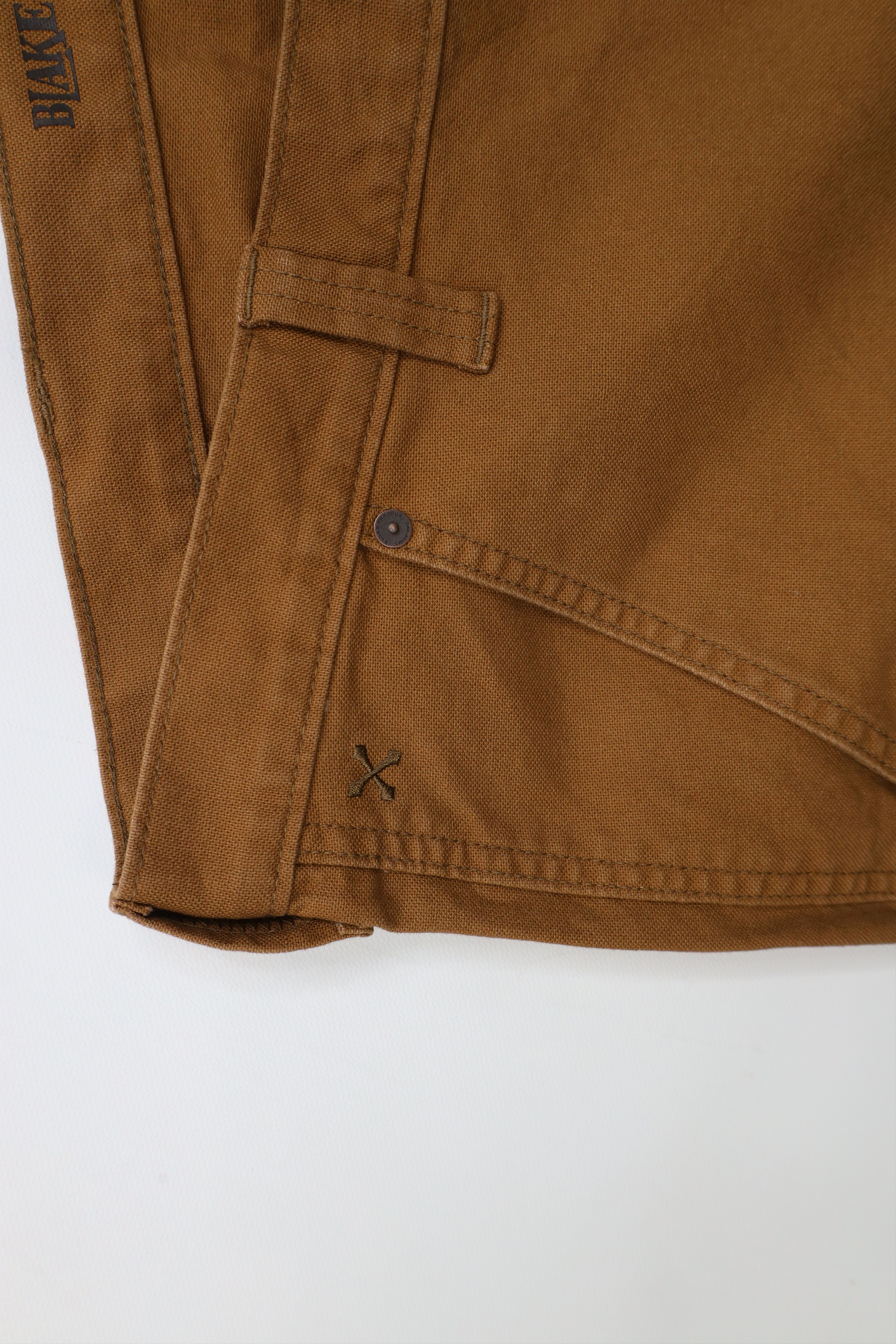 Lands' End × Vintage New Lands End x Blake Shelton Wide Leg Dungaree Pants Brown Size US 44 / EU 60 - 8 Thumbnail