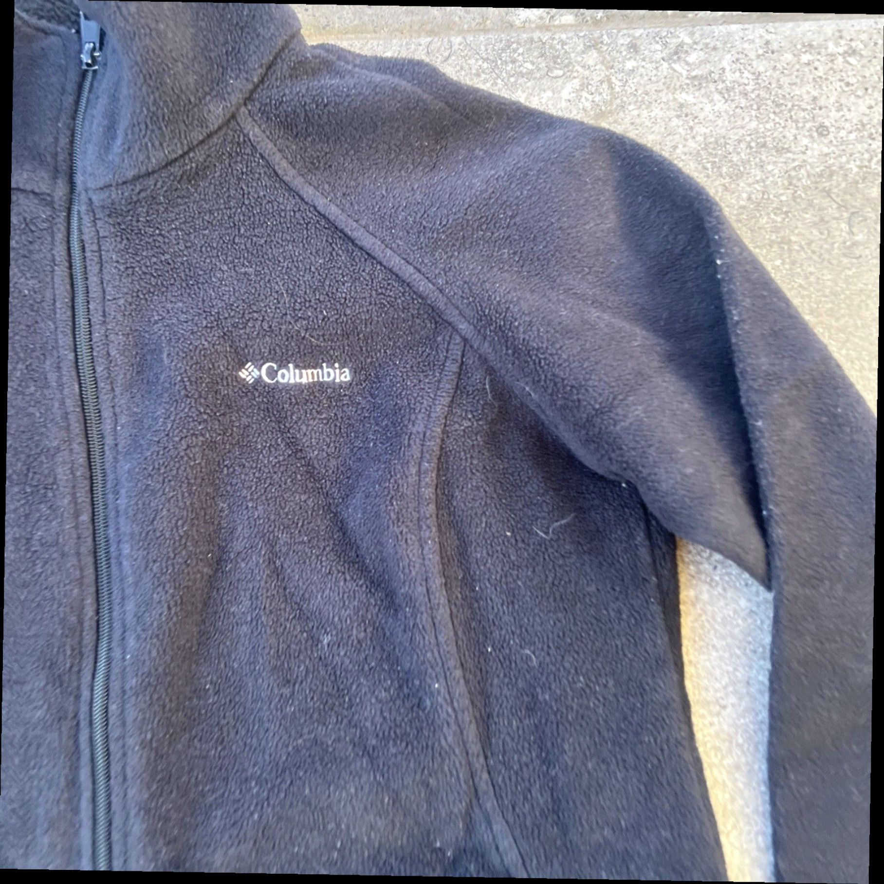 Vintage COLUMBIA WOMEN'S BLACK ZIP UP SOFT SHELL FLEECE LINED JACKET SIZE L Size L / US 10 / IT 46 - 4 Thumbnail