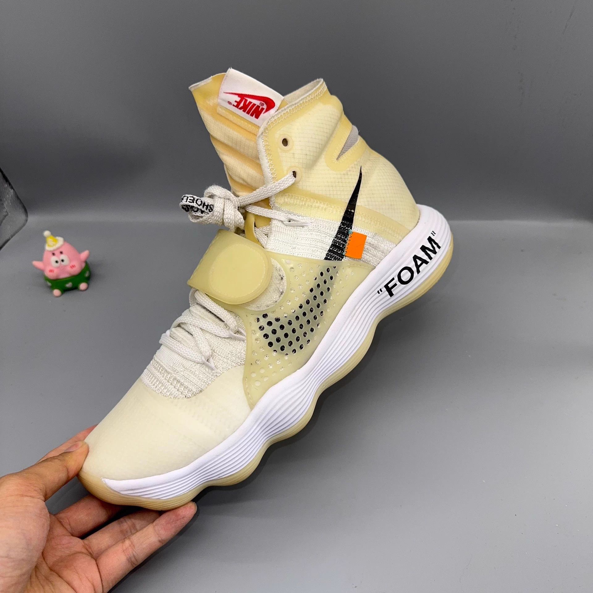 Nike Nike HD2017 OW Collab White/Black 45 Size US 11 / EU 44 - 6 Thumbnail