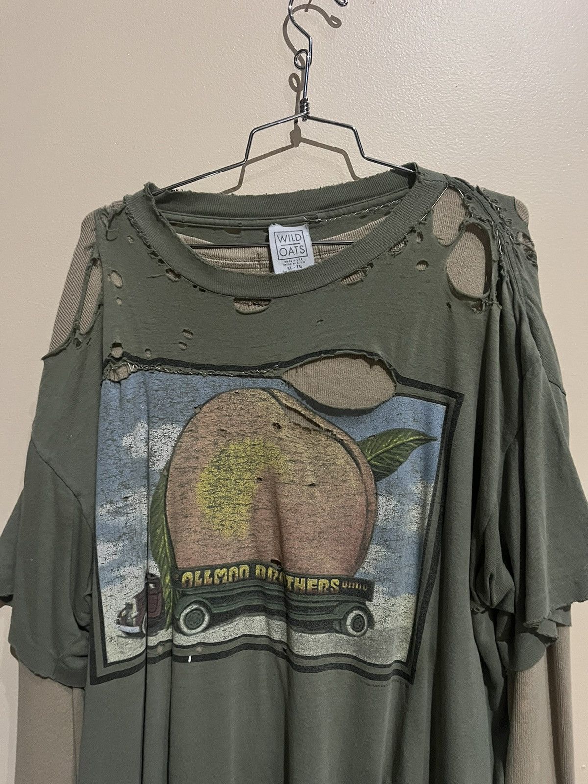 Vintage Almond brothers band tee Size US XL / EU 56 / 4 - 2 Thumbnail