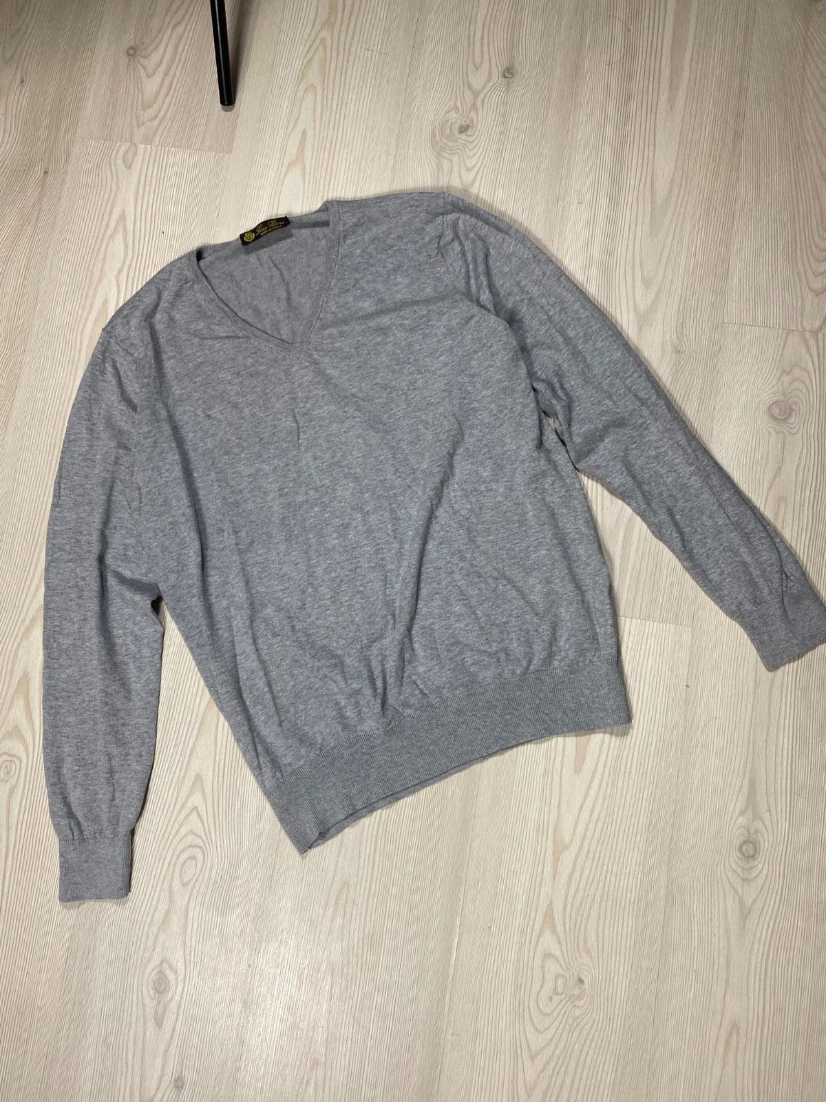 Loro Piana Loro Piana Sweater Cotton 100% Gray Size US L / EU 52-54 / 3 - 1 Thumbnail