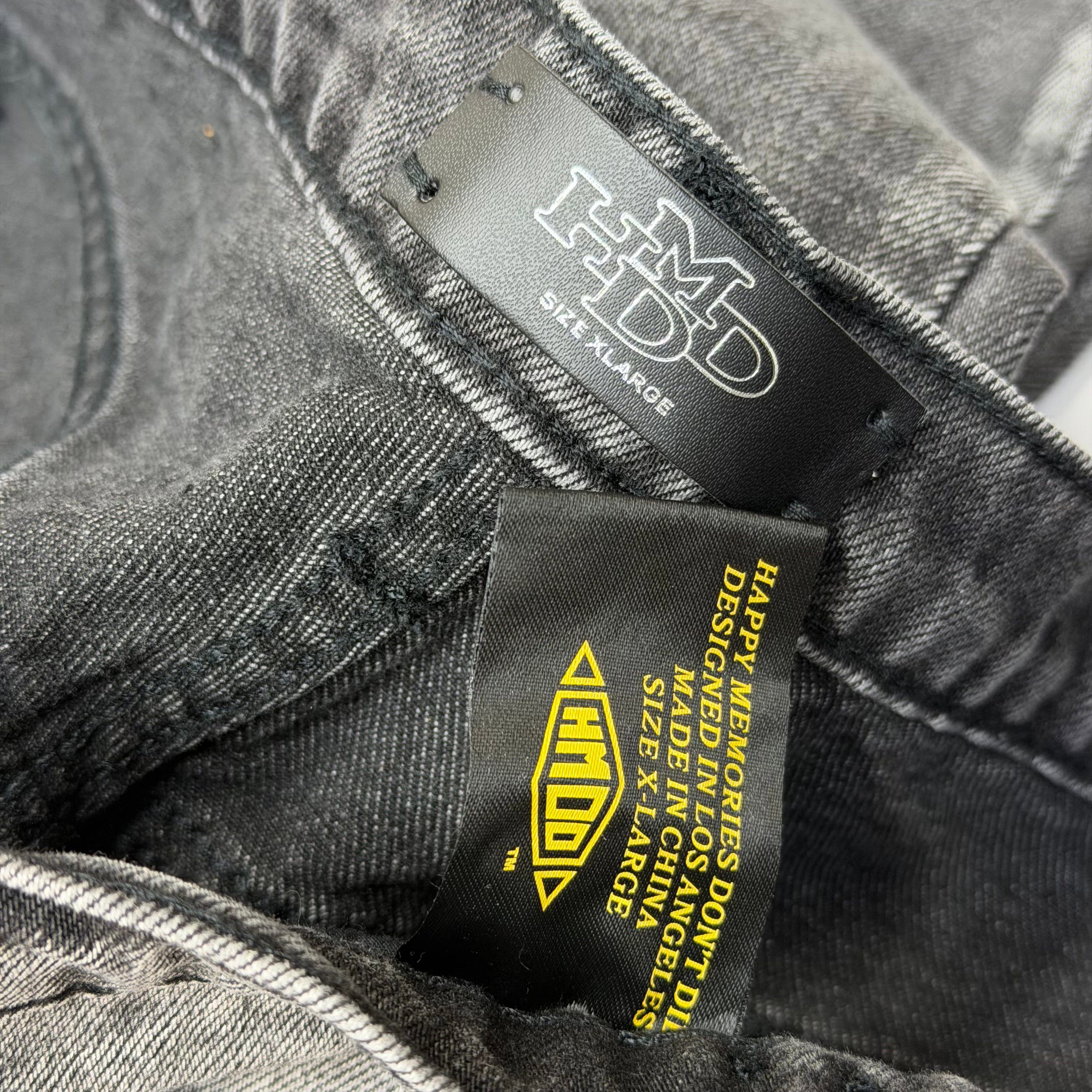 HMDD HMDD H Star Crystal Denim Black XL Size US 36 / EU 52 - 4 Thumbnail