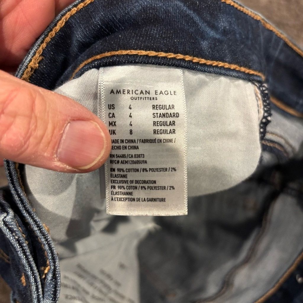 American Eagle Outfitters Women’s American Eagle Jegging Jeans Size 27" / US 4 / IT 40 - 3 Thumbnail