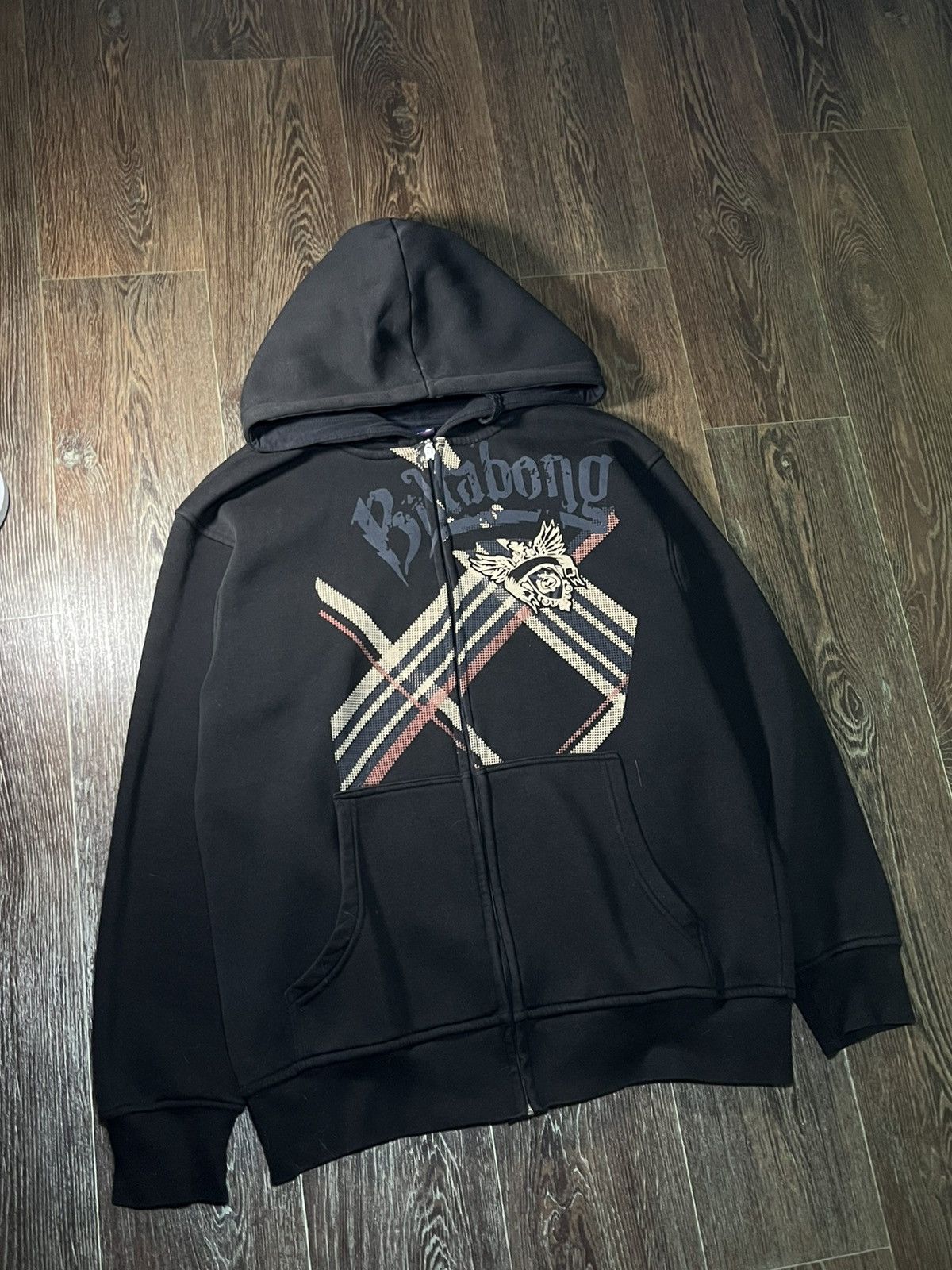 Billabong Vintage Billabong Zip Up Size US XL / EU 56 / 4 - 1 Thumbnail