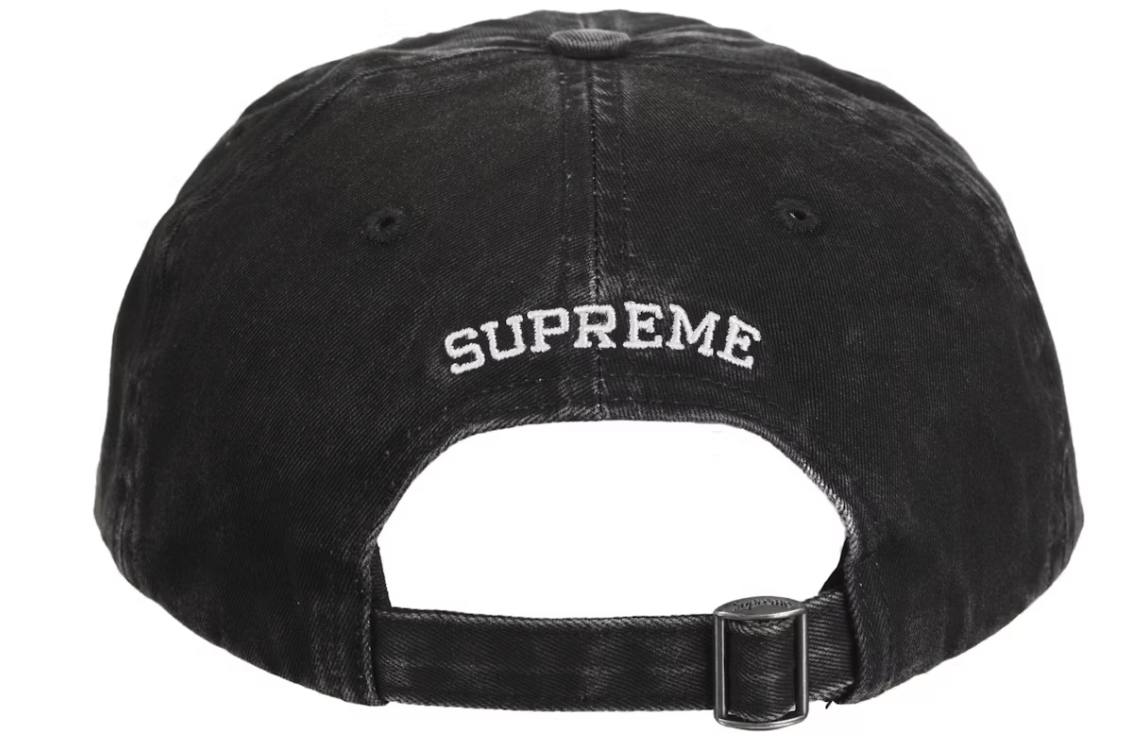 Supreme Supreme License Plate 6-Panel (FW25) black Sz Adjustable Size ONE SIZE - 2 Thumbnail