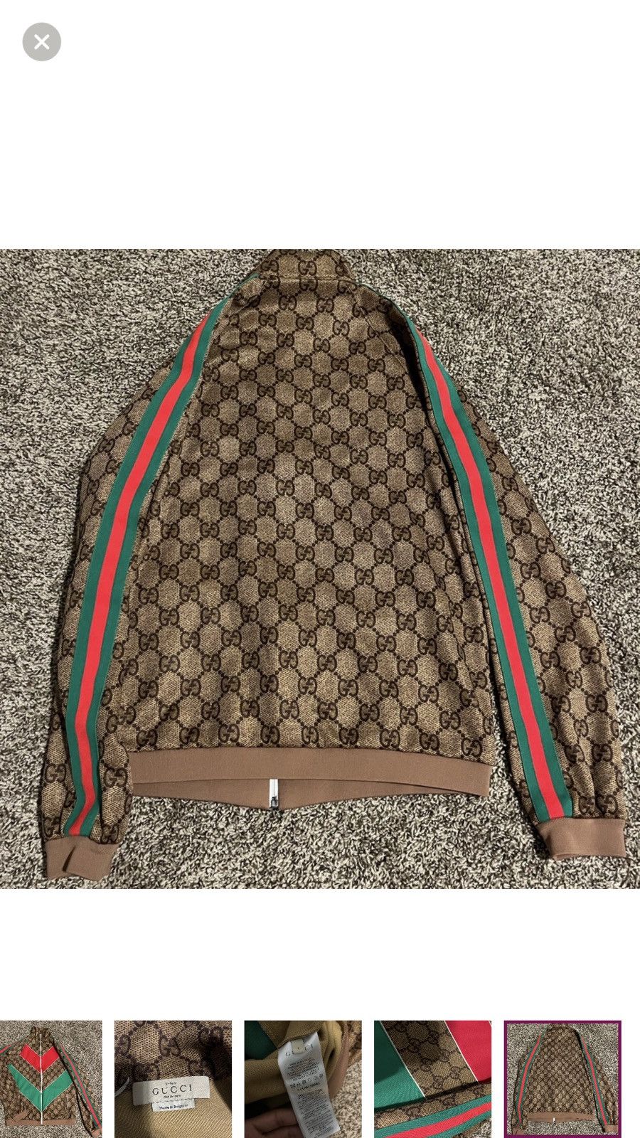 Gucci Authentic Gucci GG Jacket Size US L / EU 52-54 / 3 - 5 Thumbnail